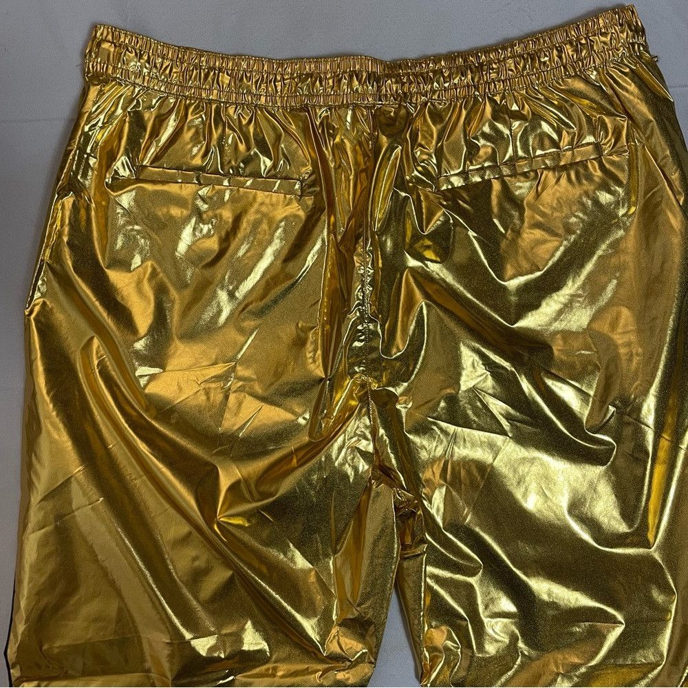 Lauren Ralph Lauren NWT New $225 Lauren Ralph Lauren Gold Metallic Taffeta Jogg Size 32" / US 10 / IT 46 - 7 Thumbnail