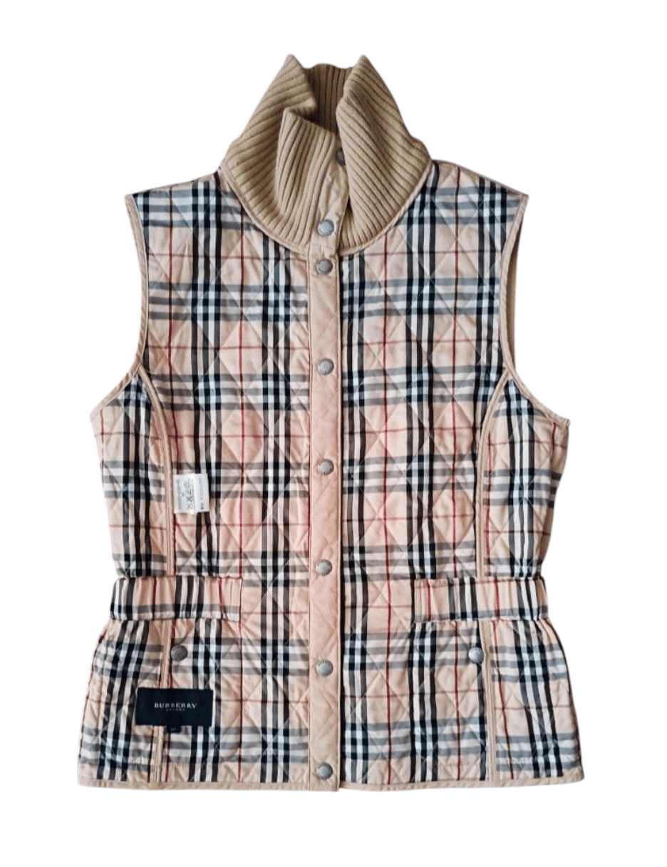 Burberry BURBERRY VEST REVERSIBLE Size S / US 4 / IT 40 - 1 Thumbnail