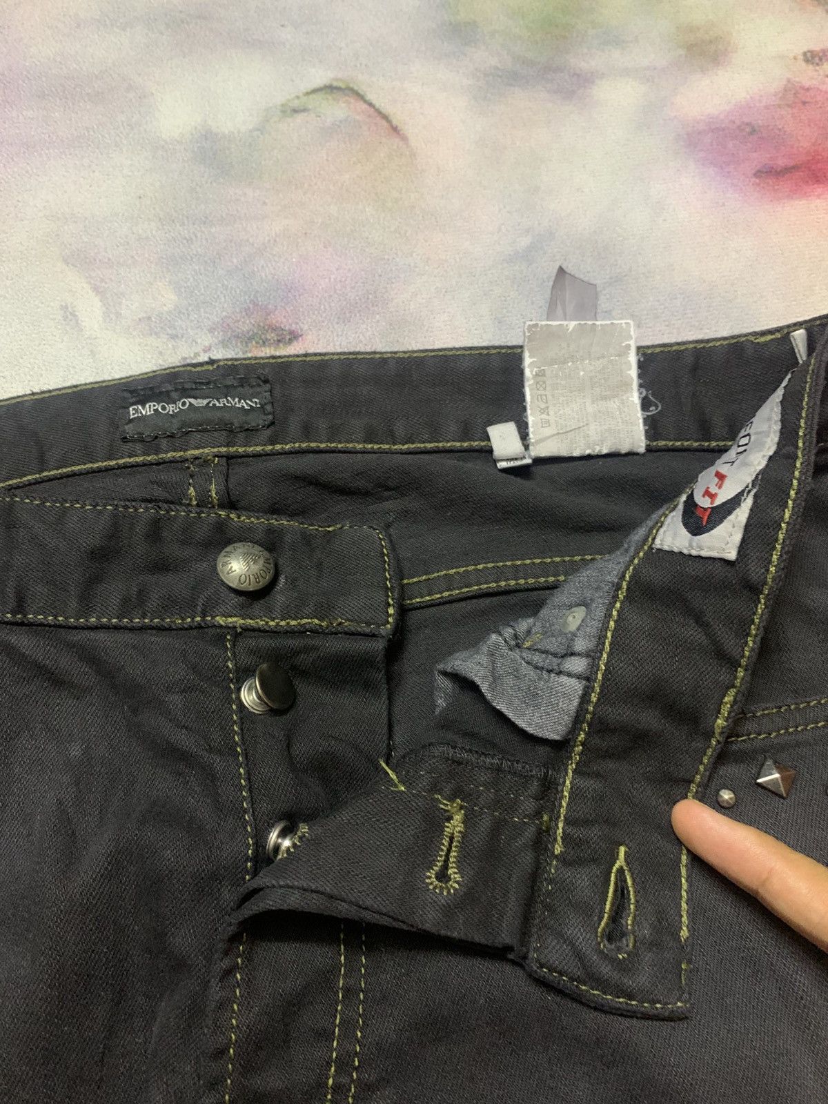 Armani × Emporio Armani × Giorgio Armani Emporio Armani Comfort Fit Jeans Size US 31 - 7 Thumbnail