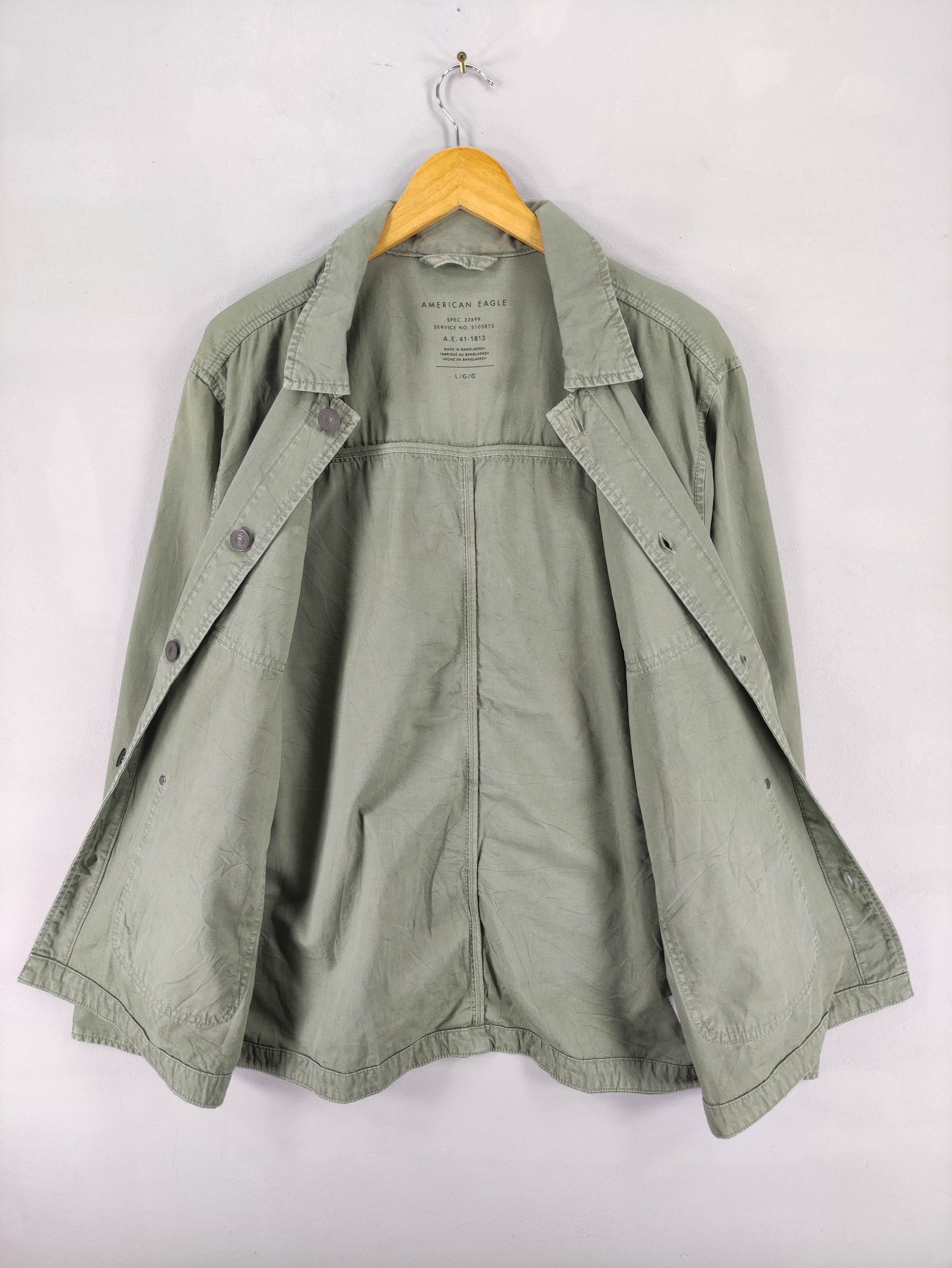 American Eagle Outfitters Vintage American Eagle Chore Jacket Cotton Size US L / EU 52-54 / 3 - 5 Thumbnail