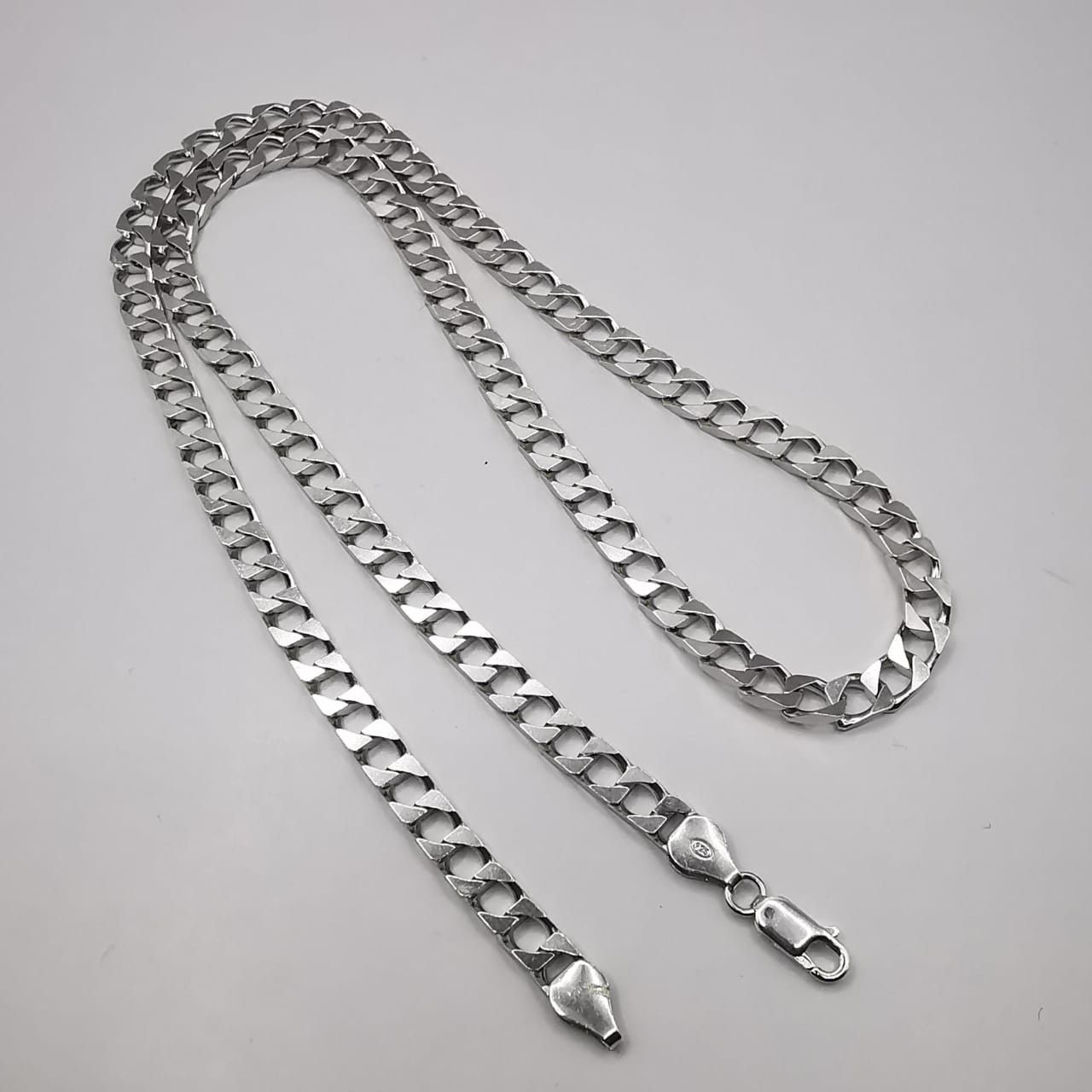 Sterling Silver Vintage Chain, 925 Sterling Silver, Signed 29,39g Size ONE SIZE - 2 Thumbnail
