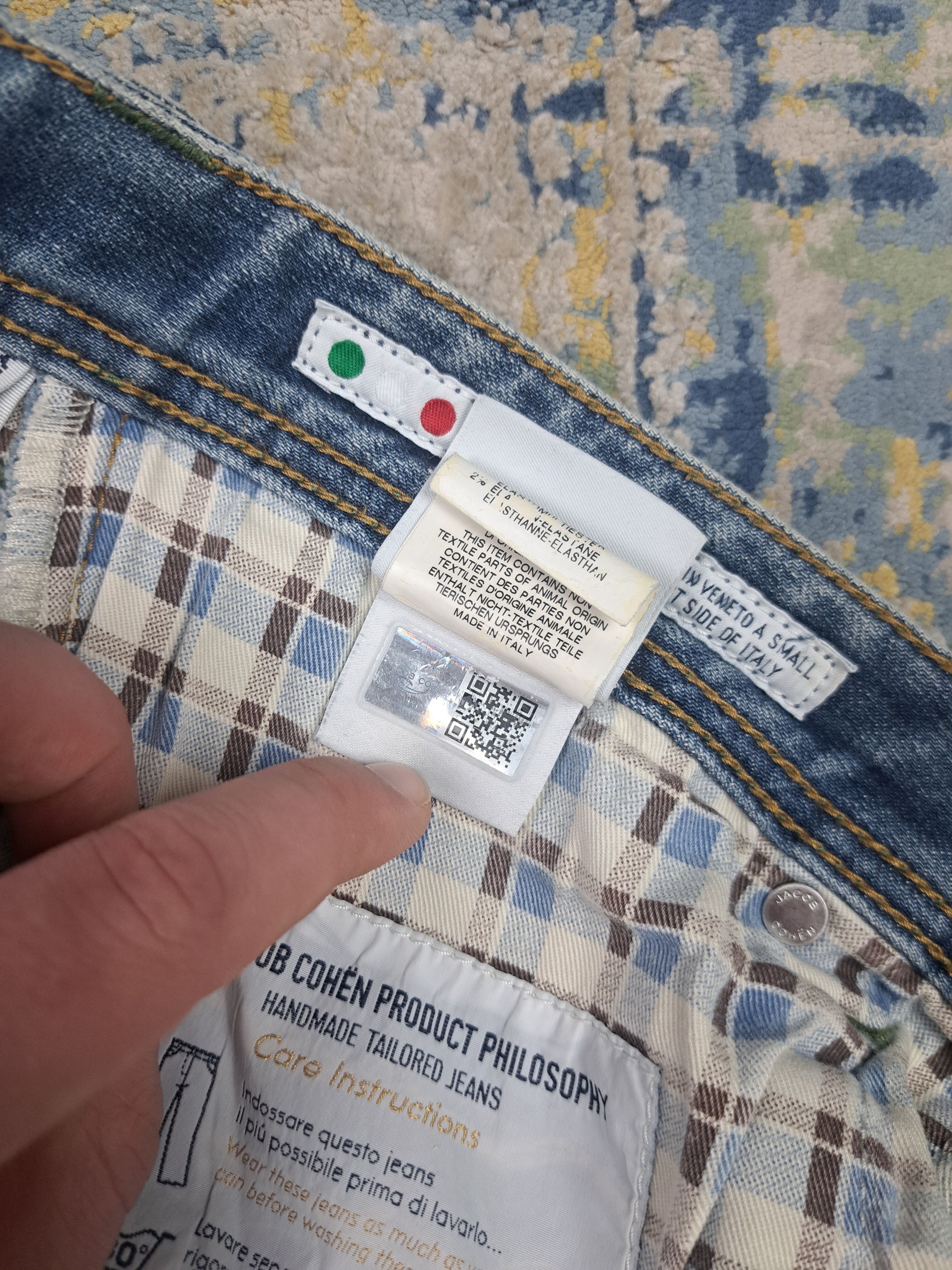 Jacob Cohen Jacob Cohen Pony Hair Patch Handmade Distressed Denim Size US 32 / EU 48 - 20 Thumbnail