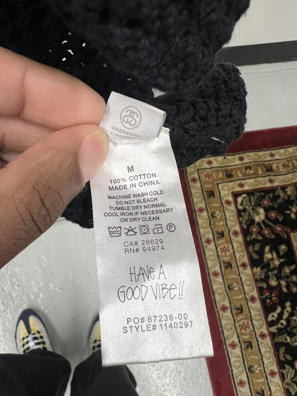 Stussy Stussy knitted Top size M Size US M / EU 48-50 / 2 - 5 Thumbnail
