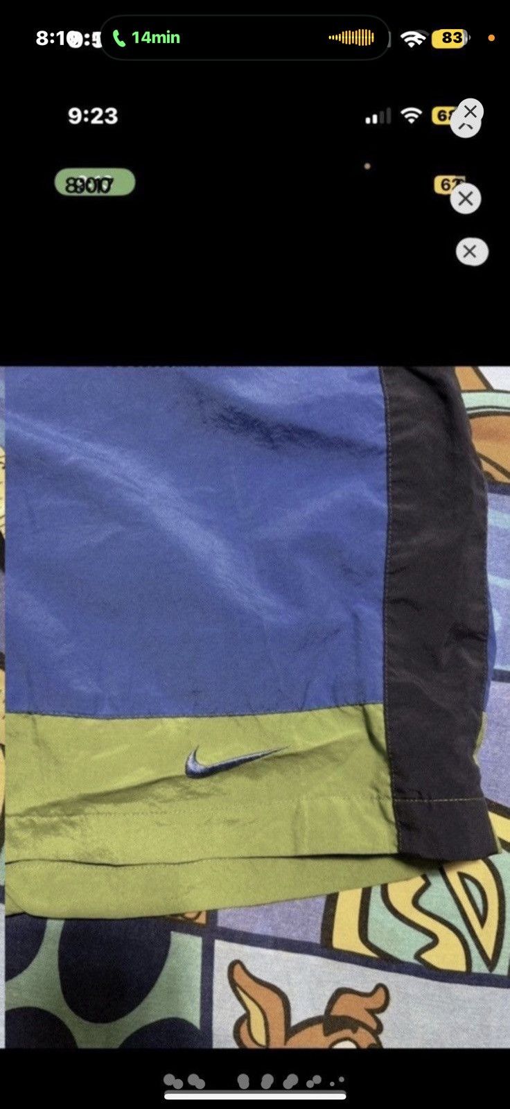 Nike ***FINAL DROP***RARE 90s NIKE COLOUR BLOCK SHORT L Size US 38 / EU 54 - 3 Thumbnail