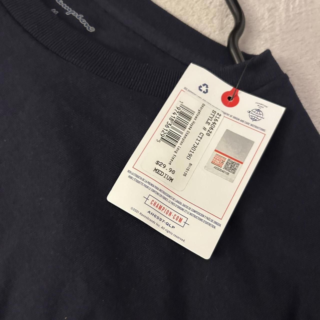 Champion Champion Men's Navy and White Shirt Size US M / EU 48-50 / 2 - 2 Thumbnail