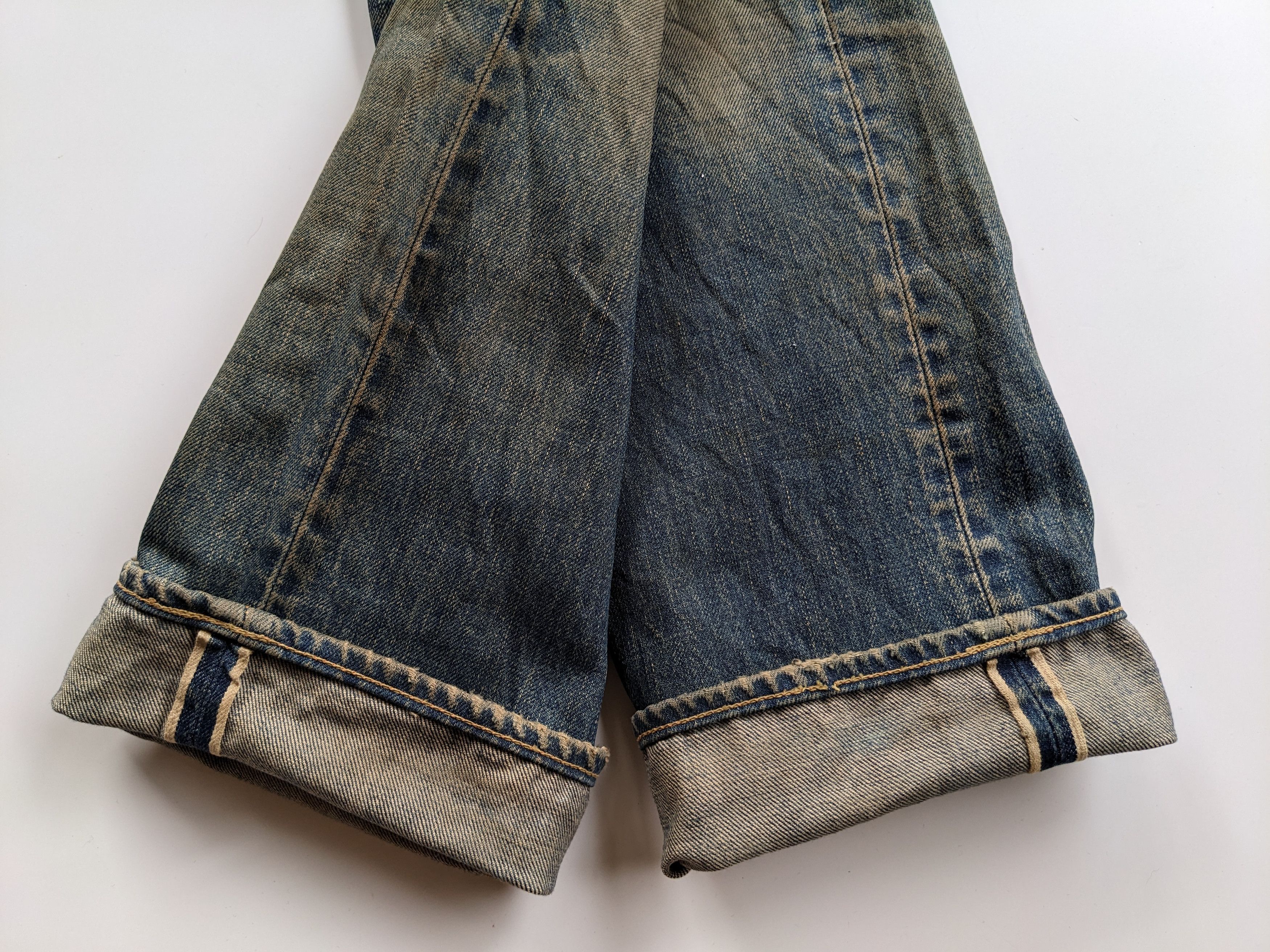 Denime Denime rusty distressed selvedge jeans Size US 31 - 9 Thumbnail