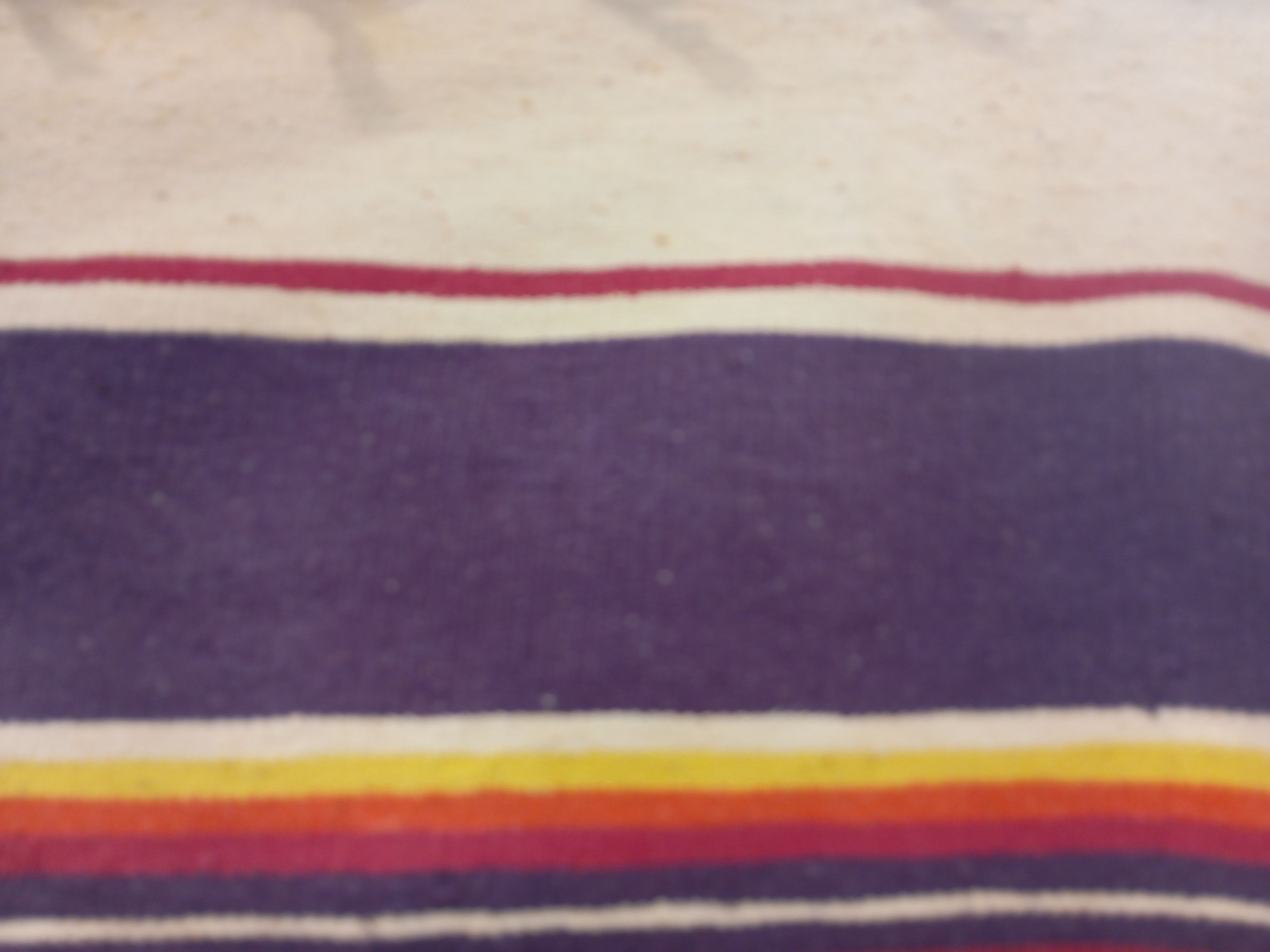 Mexicana Vintage Mexico Navajo Stripes Blanket Size ONE SIZE - 3 Thumbnail