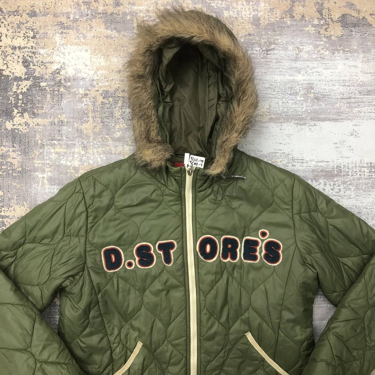 Japanese Brand Y88. JAPAN DRUG STORE’S PIG QUILTED DOWN JACKET Size XS / US 0-2 / IT 36-38 - 4 Thumbnail