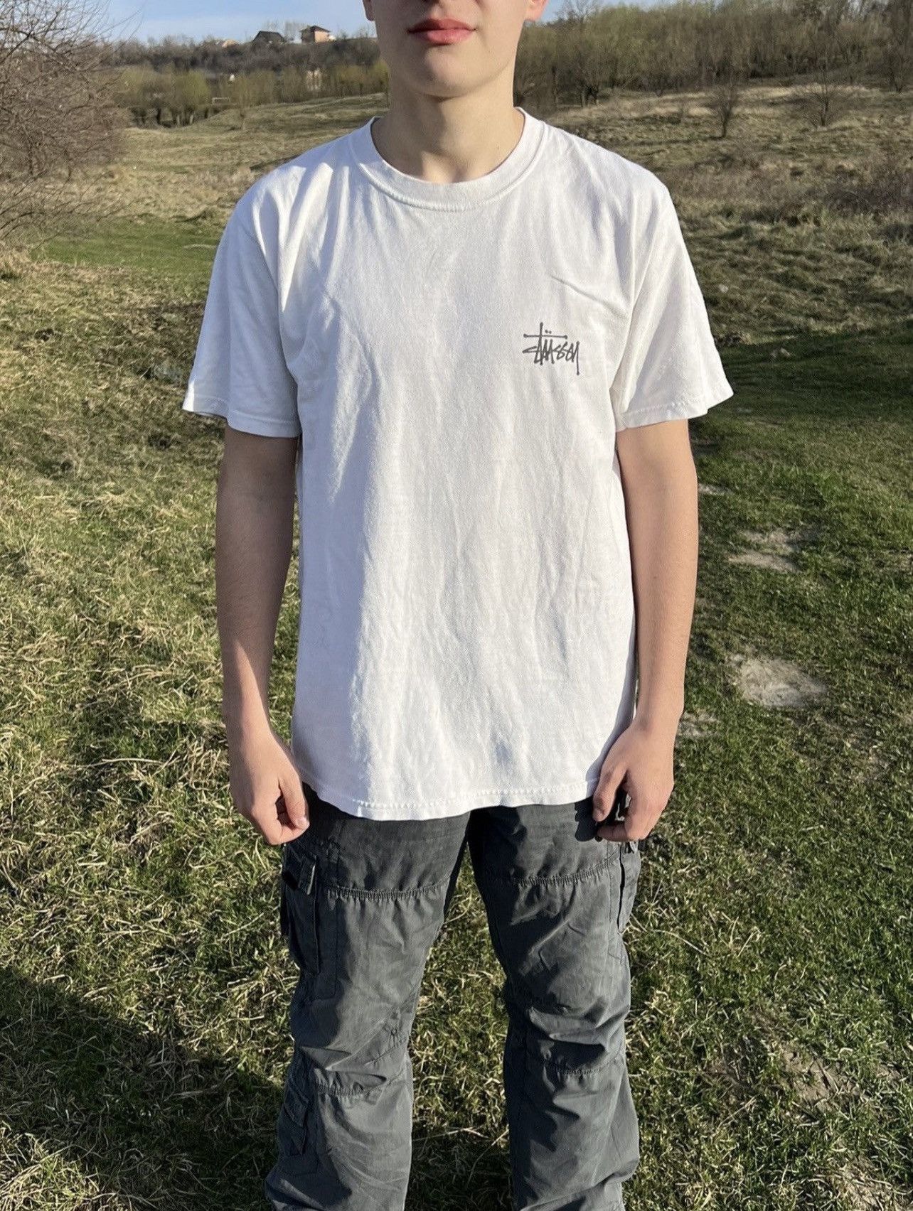 Stussy Vintage Stussy White Y2k Tee Size US M / EU 48-50 / 2 - 3 Thumbnail