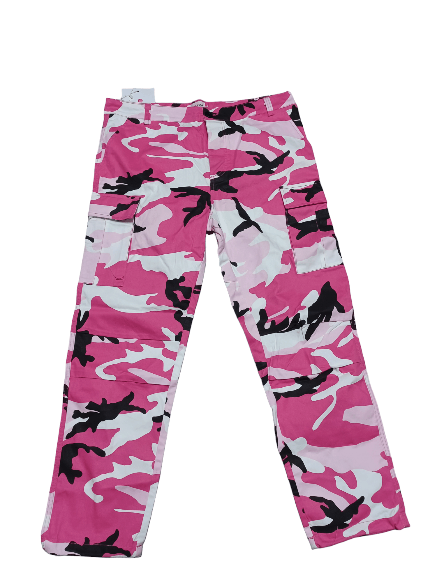 Hysteric Glamour FANTASTIC PINK CAMO BUG FOR SAM CARGO PANTS MULTIPOCKET Size US 38 / EU 54 - 1 Thumbnail