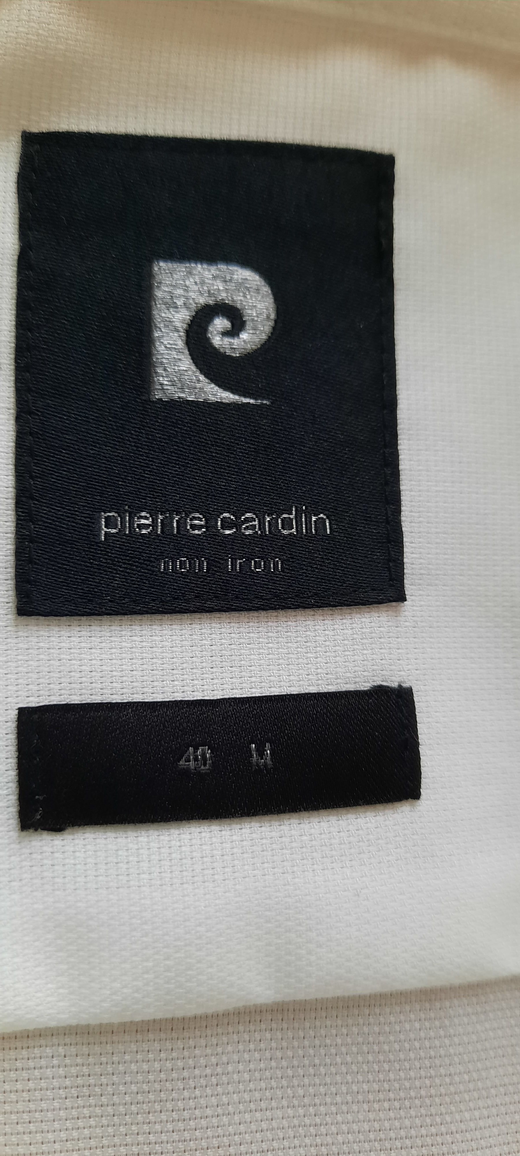 Pierre Cardin PIERRE CARDIN Men's Shirt Long Sleeve White 40 M Size US M / EU 48-50 / 2 - 12 Thumbnail