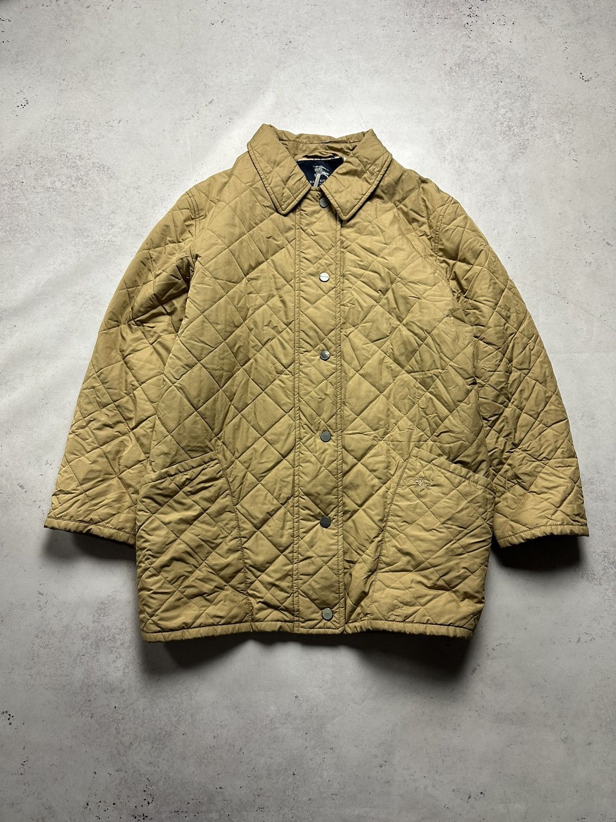 Burberry × Vintage Vintage Burberry Nova Check Plaid Filled Jacket L Size US L / EU 52-54 / 3 - 3 Thumbnail