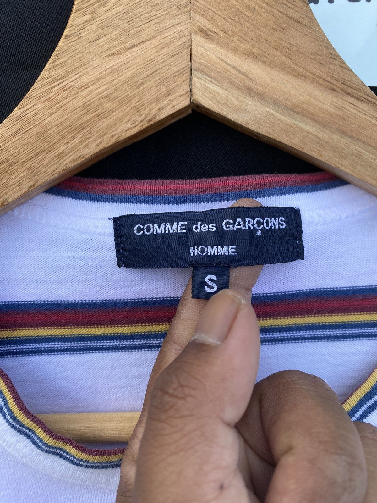 Comme des Garcons Rare Vintage AD 2006 Comme Des Garcons Homme CDG Tee Size US S / EU 44-46 / 1 - 9 Thumbnail