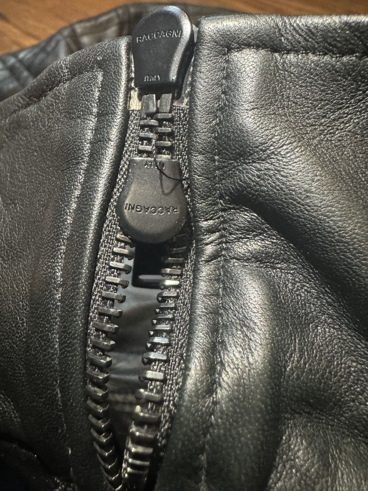 Other Qasimi Homme Paris F/W 2012 Leather Bomber Jacket Size US L / EU 52-54 / 3 - 5 Thumbnail