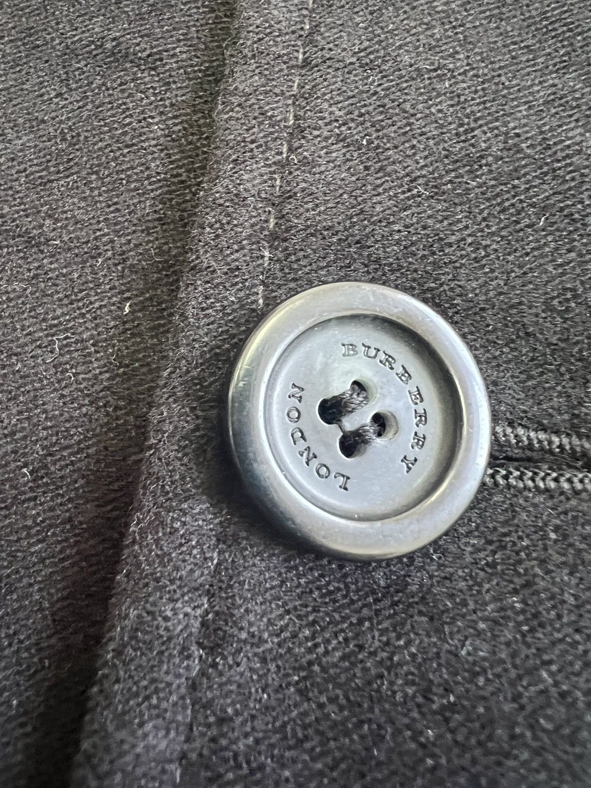Burberry × Burberry Prorsum Burberry London Velour Blazer Jacket Size US XL / EU 56 / 4 - 15 Thumbnail