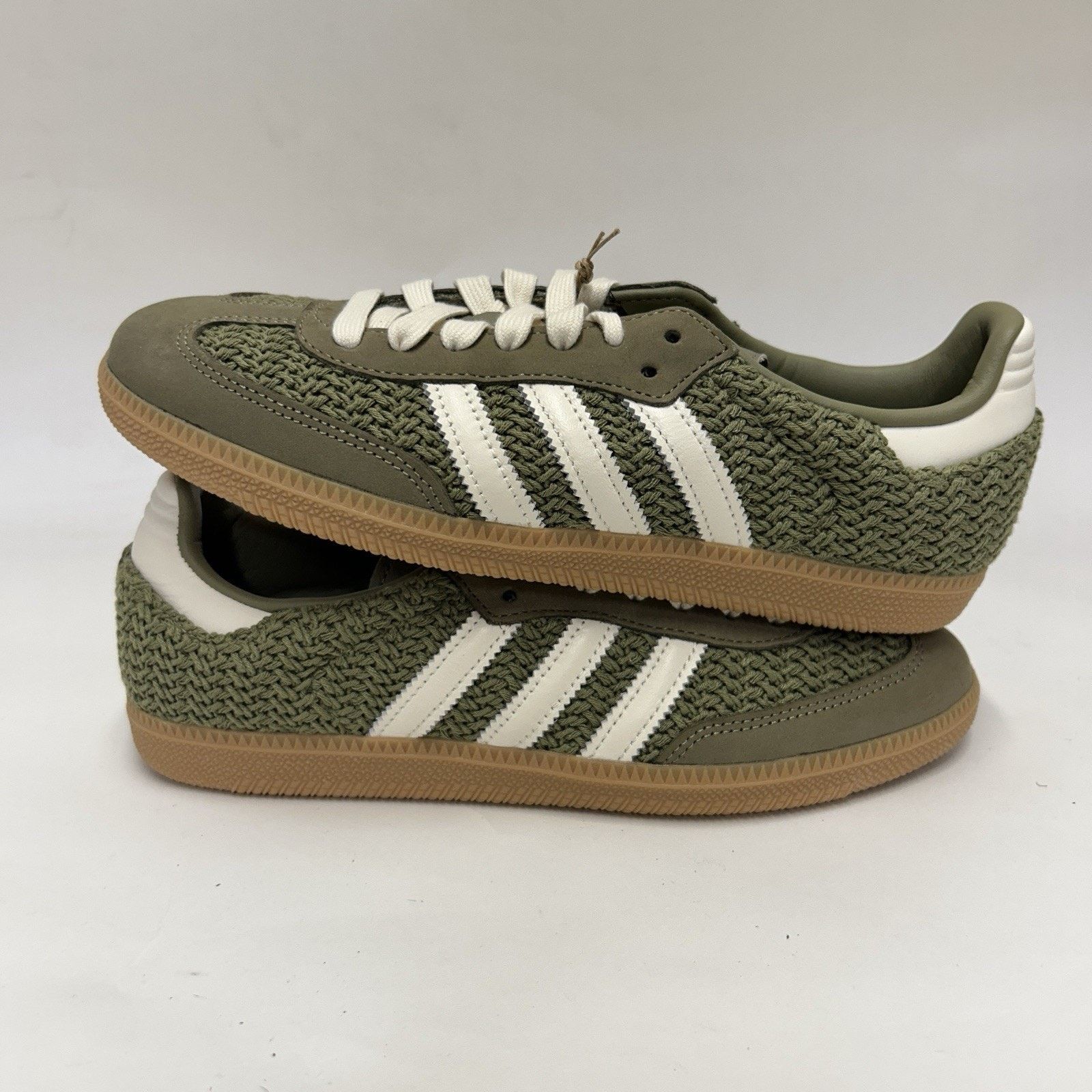 Adidas Adidas Samba OG Crochet Pack “Orbit Green” JR9447 Size US 8.5 / IT 38.5 - 1 Thumbnail