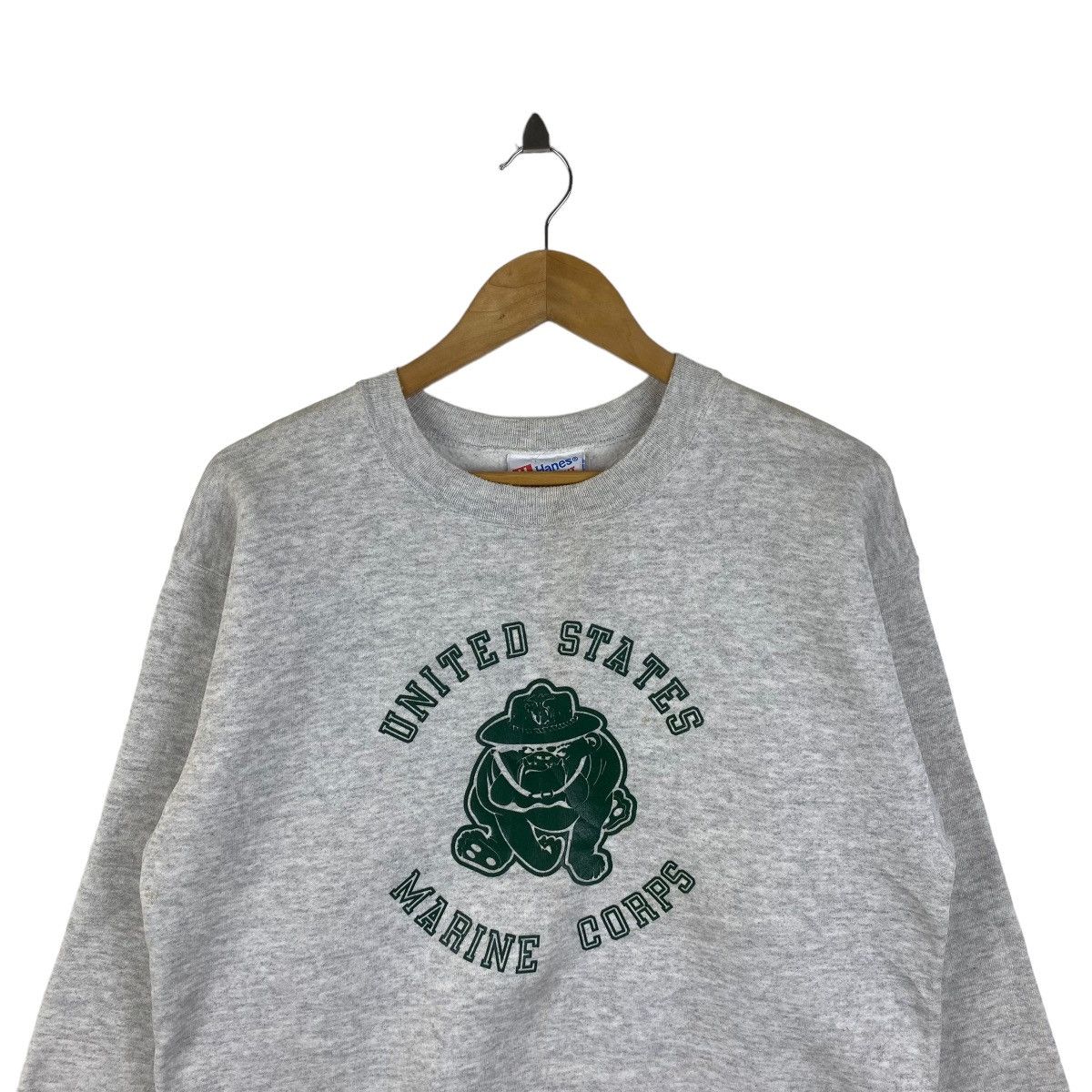 Vintage Vintage USMC Us Army Marine Corps Bulldog Sweatshirt Jumper Size US M / EU 48-50 / 2 - 4 Thumbnail