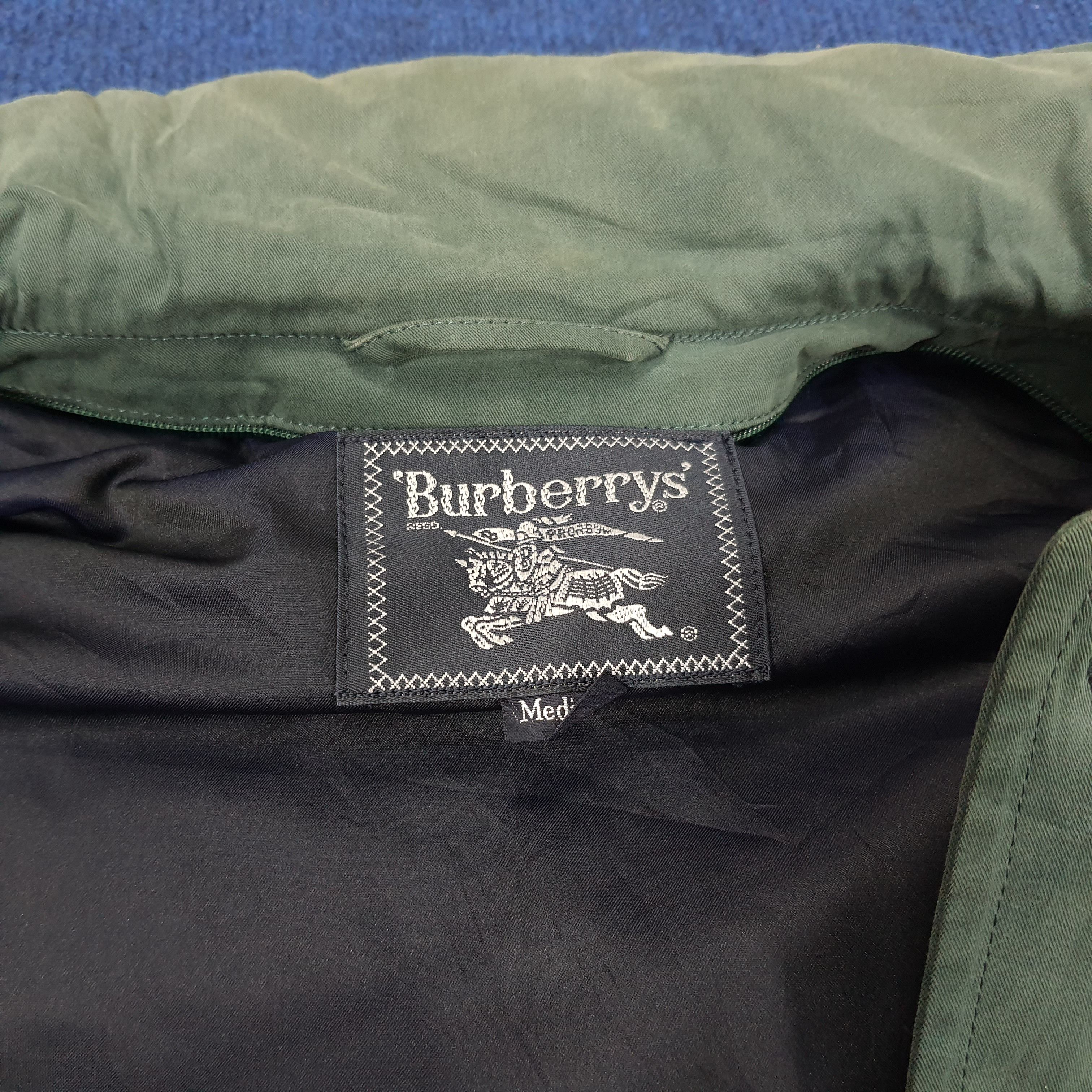 Burberry × Vintage Vintage Burberrys 2 in 1 Jacket with Vests Size US L / EU 52-54 / 3 - 11 Thumbnail