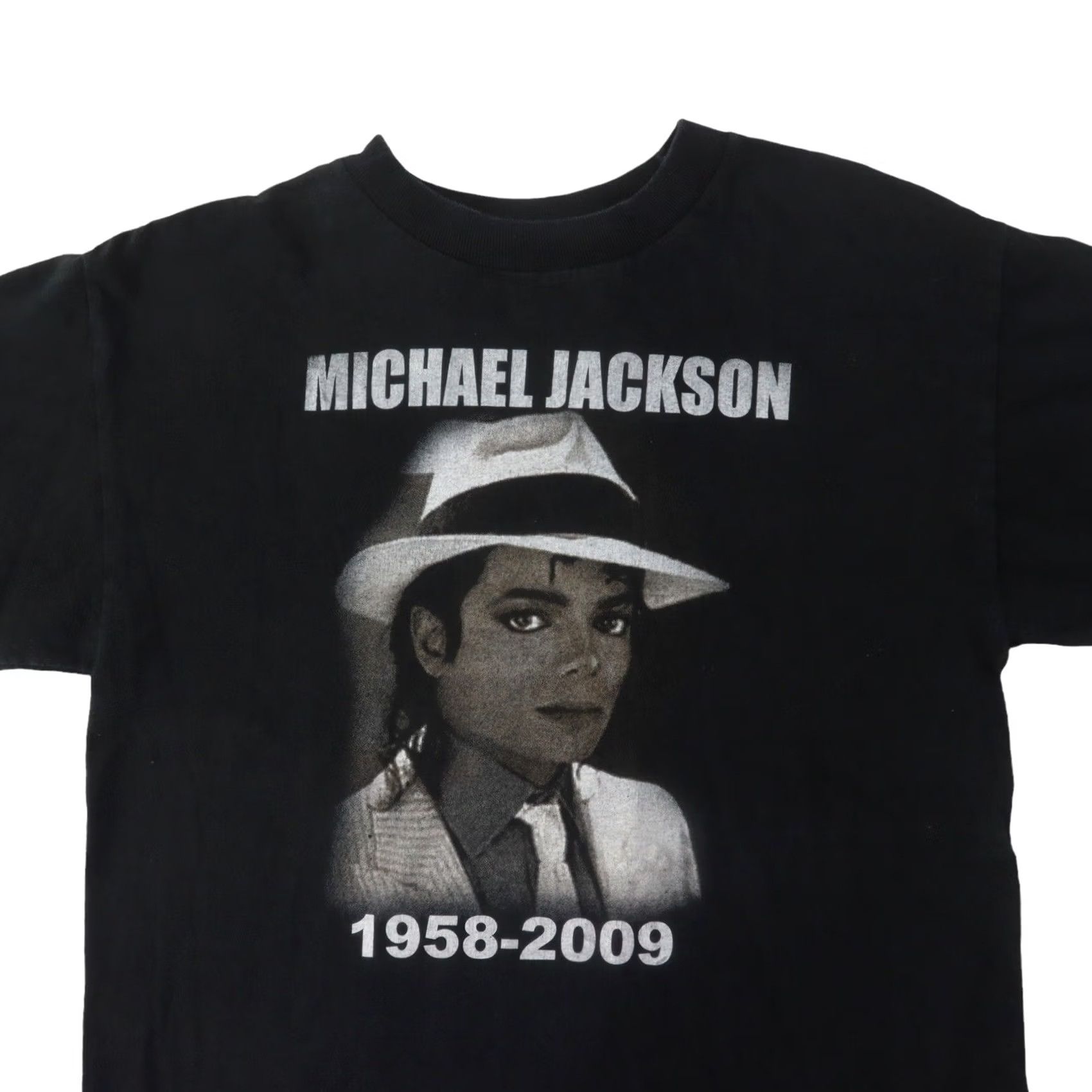 Vintage Vintage Michael Jackson Memorial T Shirt Black Mens Medium Y2K 2009 Tour Size US M / EU 48-50 / 2 - 3 Thumbnail