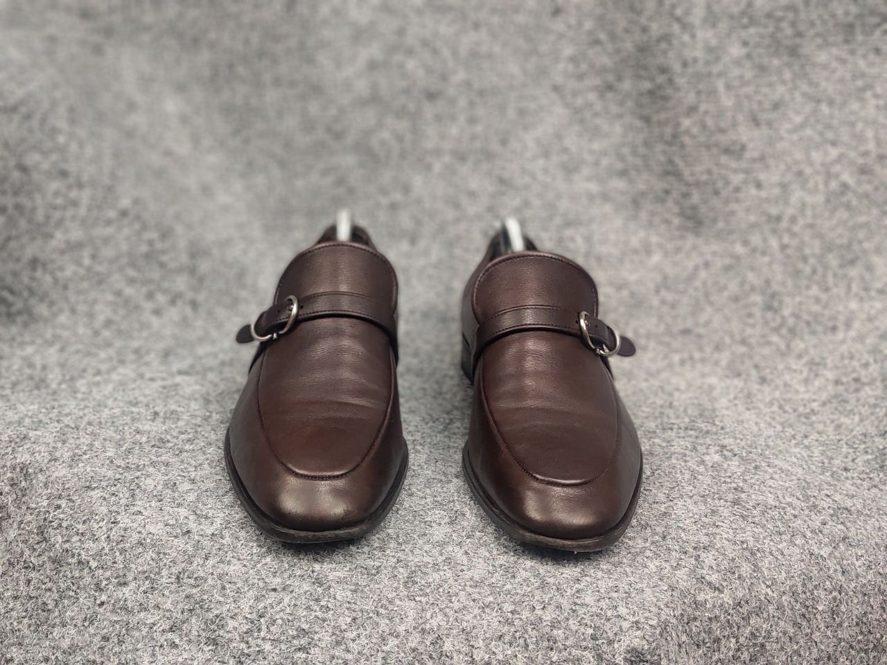 Salvatore Ferragamo Salvatore Ferragamo Terence Apron Toe Loafer Logo Shoes Size US 9 / EU 42 - 5 Thumbnail