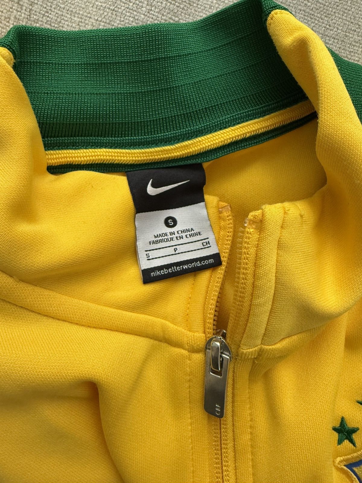 Nike Brazil Nike track jacket Size US S / EU 44-46 / 1 - 3 Thumbnail