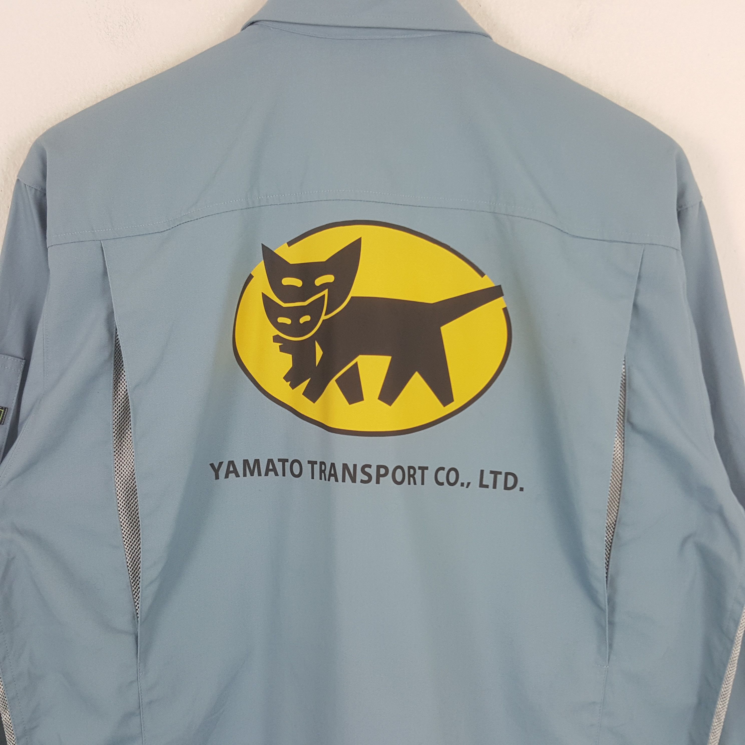 Other Vintage Yamato Transport Japanese Brand Staff Jacket C291N28 Size US M / EU 48-50 / 2 - 2 Thumbnail