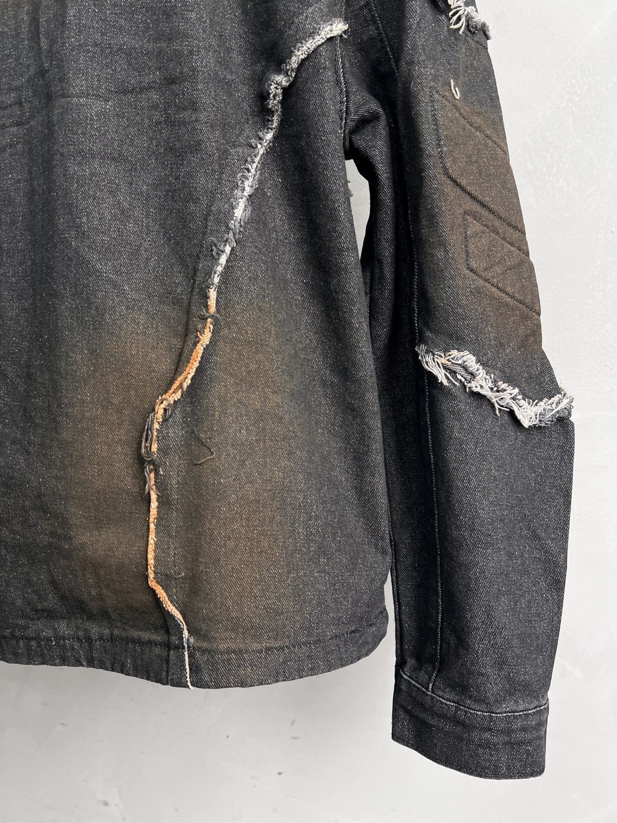 Diesel Rare washed distressed racing jacket kapital style y2k Size US M / EU 48-50 / 2 - 9 Thumbnail