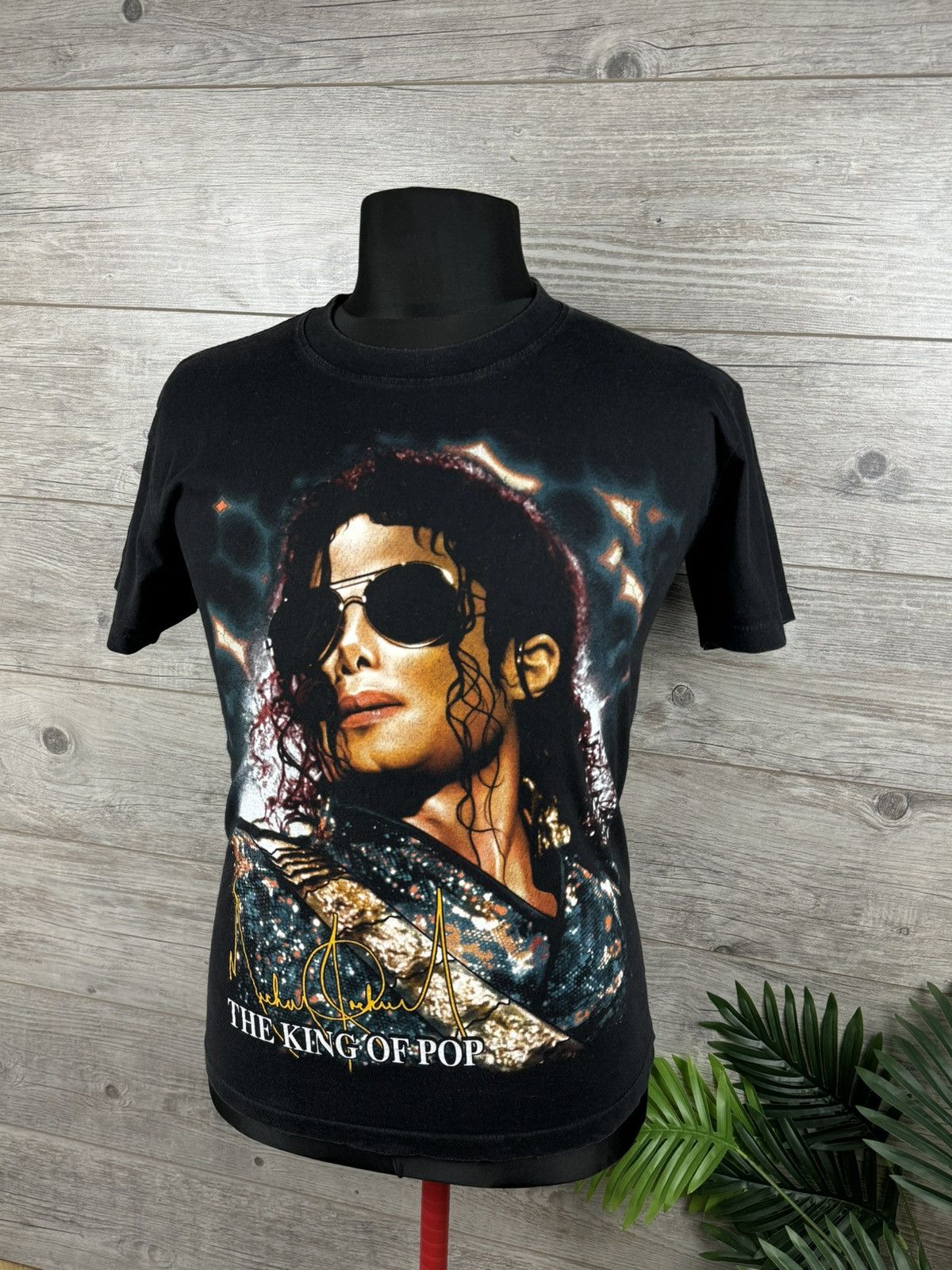 Vintage Michael Jackson "the King of Pop" Music T-Shirt Size US M / EU 48-50 / 2 - 3 Thumbnail
