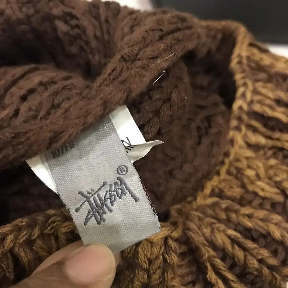 Stussy Stussy Rare Design Knit Beanie Hat Size ONE SIZE - 8 Thumbnail