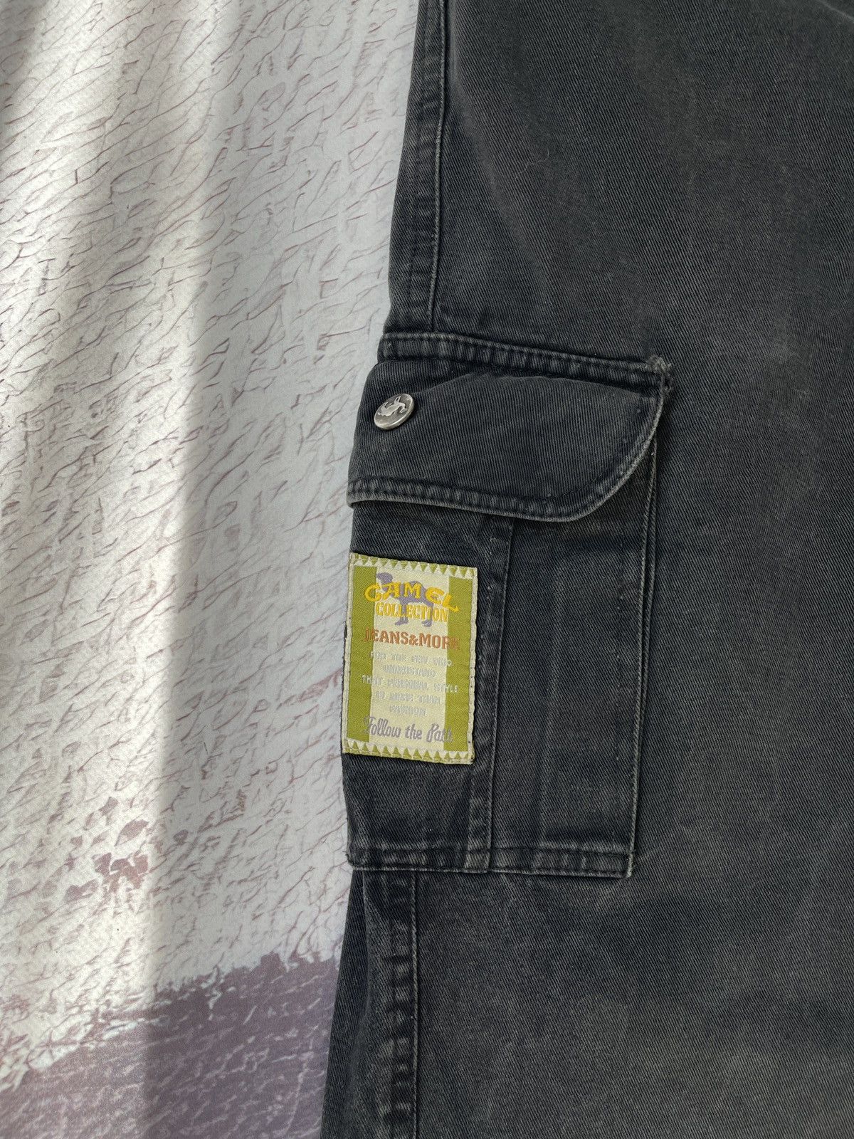Camel Camel vintage faded distressed utility cargo pants Size US 34 / EU 50 - 7 Thumbnail