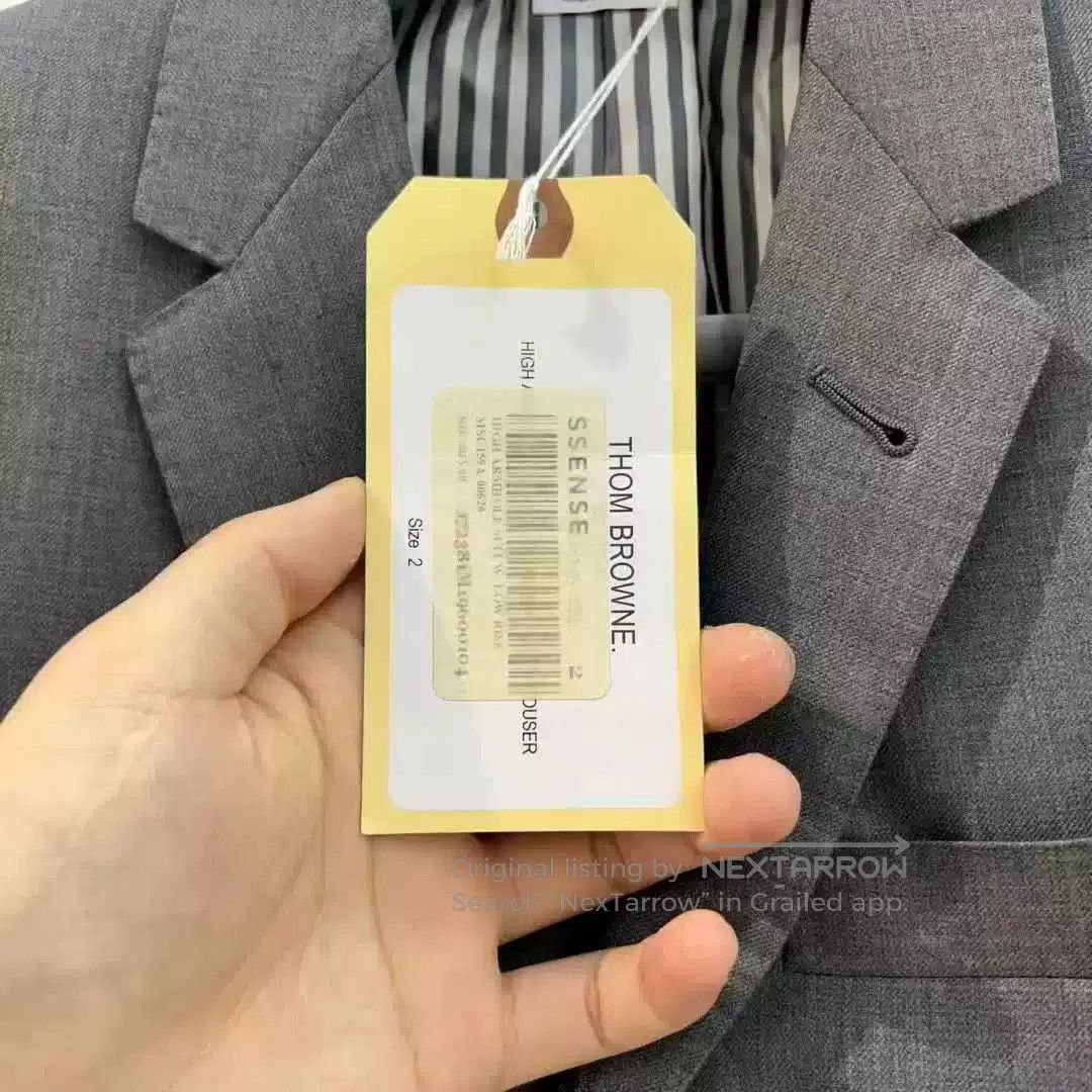 Thom Browne thombrowne gray button suit jacket size 2. Size US M / EU 48-50 / 2 - 5 Thumbnail