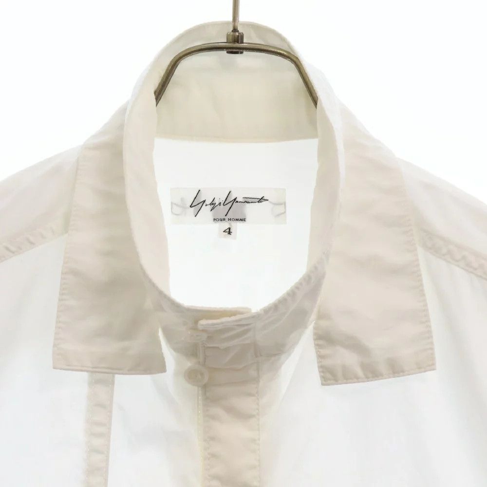 Yohji Yamamoto Yohji Yamamoto POUR HOMME 16SS Cotton Long Sleeve Shirt Size US XL / EU 56 / 4 - 3 Thumbnail