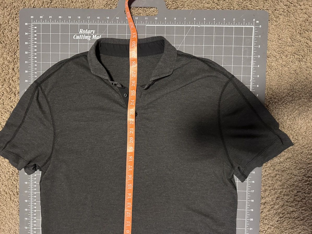 Lululemon Lululemon Tall Large Polo dark charcoal Size US XL / EU 56 / 4 - 6 Thumbnail