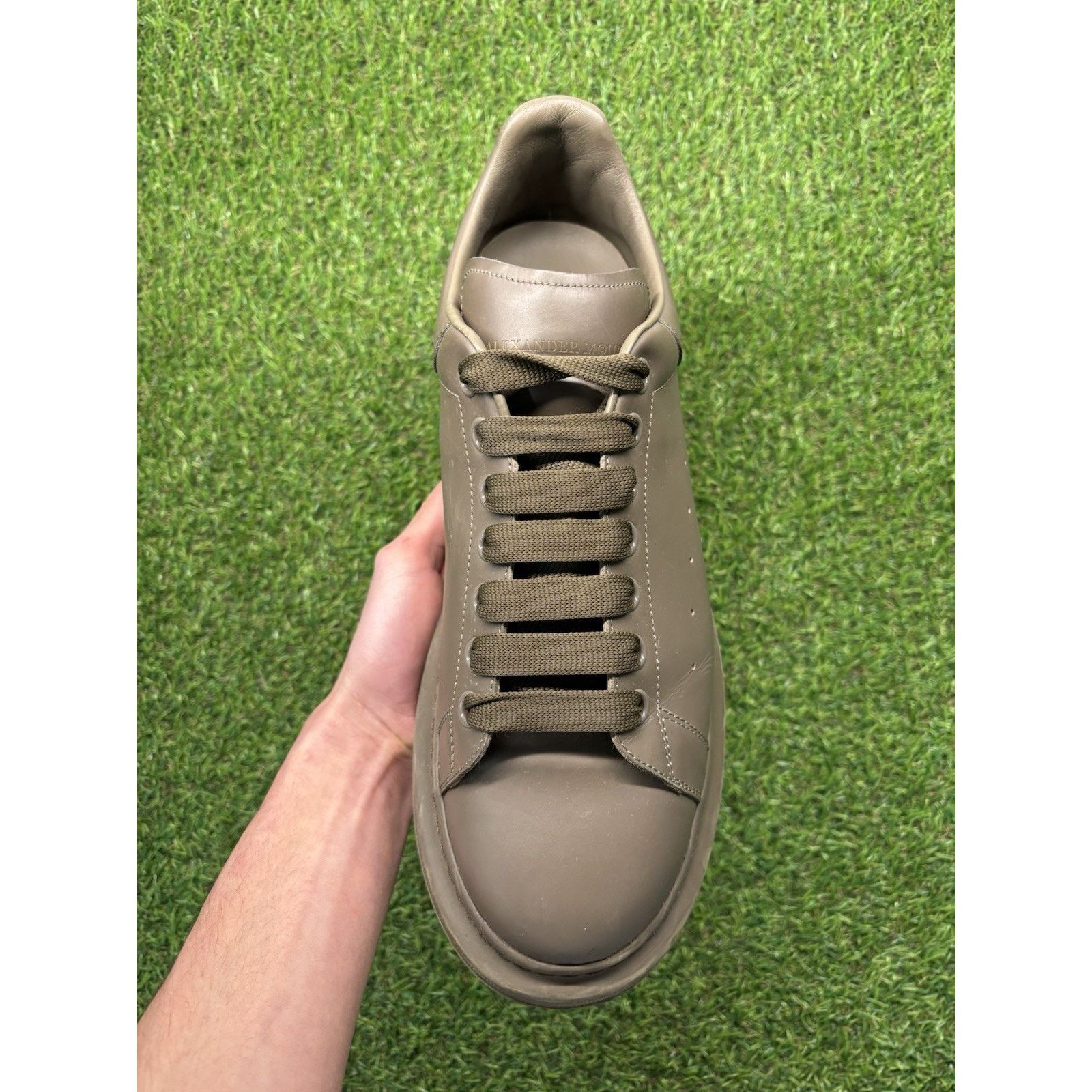 Alexander McQueen Alexander McQueen ‘ Khaki ‘ | GOOD CONDITION! Size US 12 / EU 45 - 11 Thumbnail