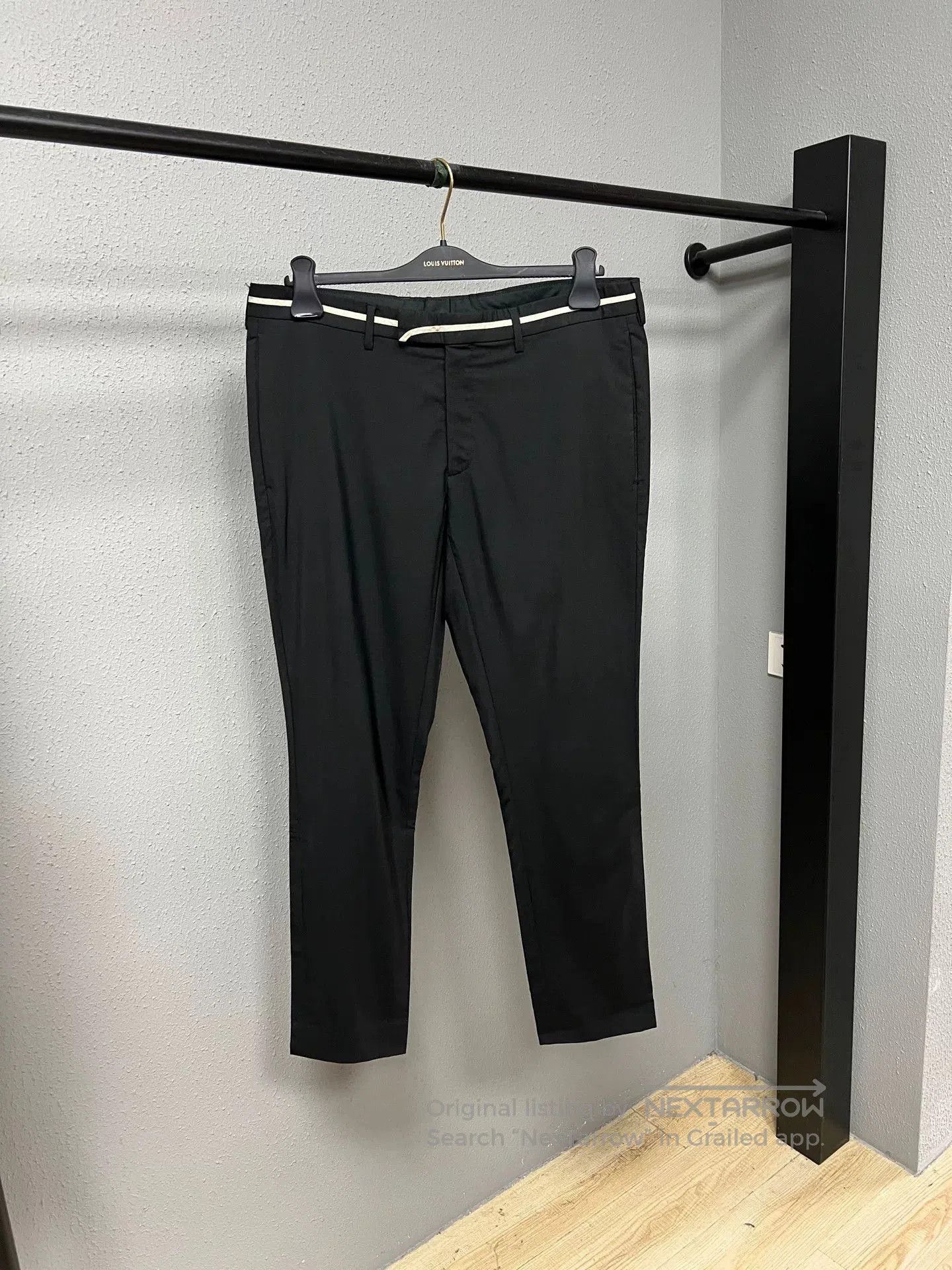 Dior sleek black Dior tailored pants. Size US 40 / EU 56 - 1 Thumbnail