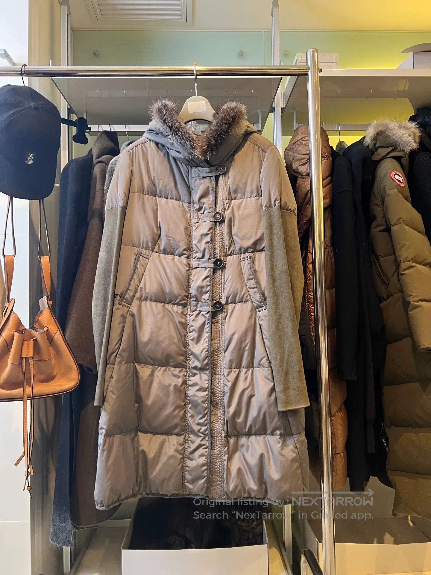 Brunello Cucinelli Brunello Cucinelli Patchwork Down Coat. Size US M / EU 48-50 / 2 - 2 Thumbnail