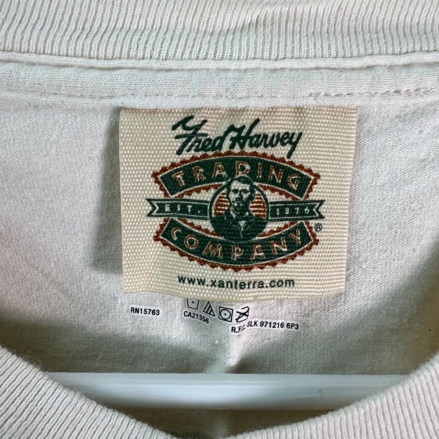 Hanes Hiked The Canyon National Park Graphic Print Ivory T Shirt XL Hanes Mens Size US XL / EU 56 / 4 - 6 Thumbnail