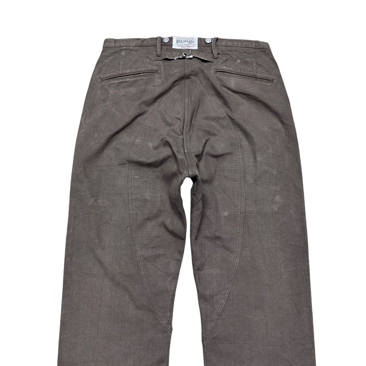 Vintage Willcox & Gibbs Duck Canvas Work Pants Size US 34 / EU 50 - 10 Thumbnail
