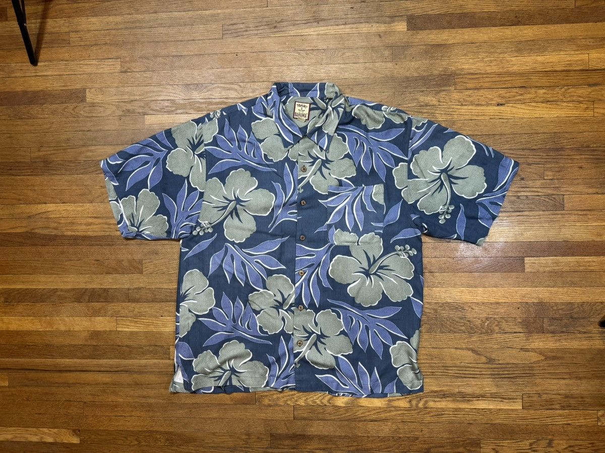 Tommy Bahama Vintage Tommy Bahama Silk Button Up Shirt Size US XL / EU 56 / 4 - 1 Thumbnail