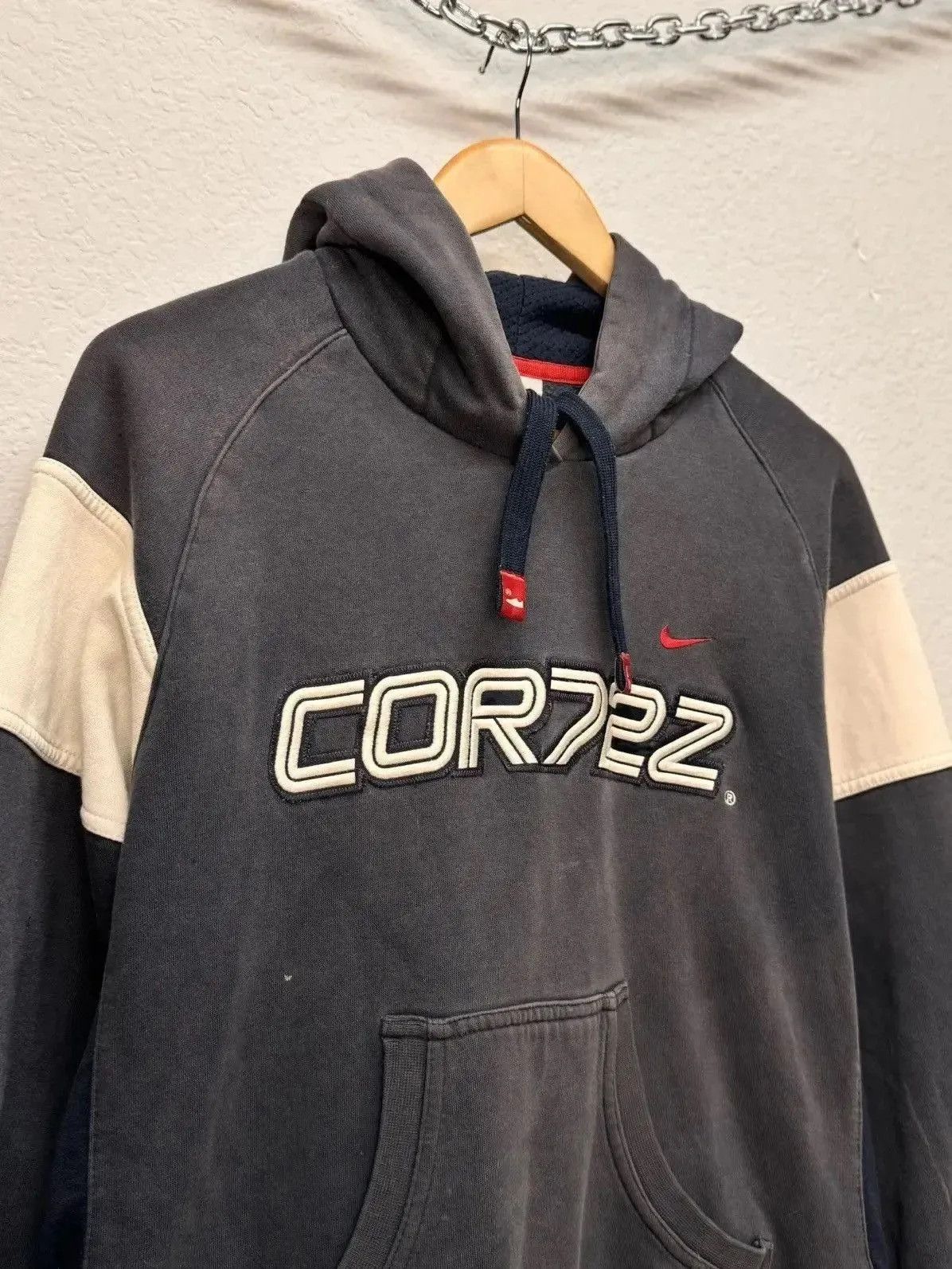 Nike 👉 Vintage Nike COR72Z Sweatshirt Big Logo Y2K Size US M / EU 48-50 / 2 - 4 Thumbnail