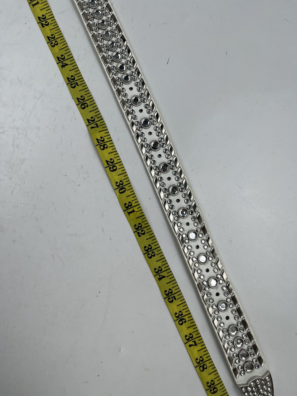 Japanese Brand studded belt tc33 Size 36 - 8 Thumbnail