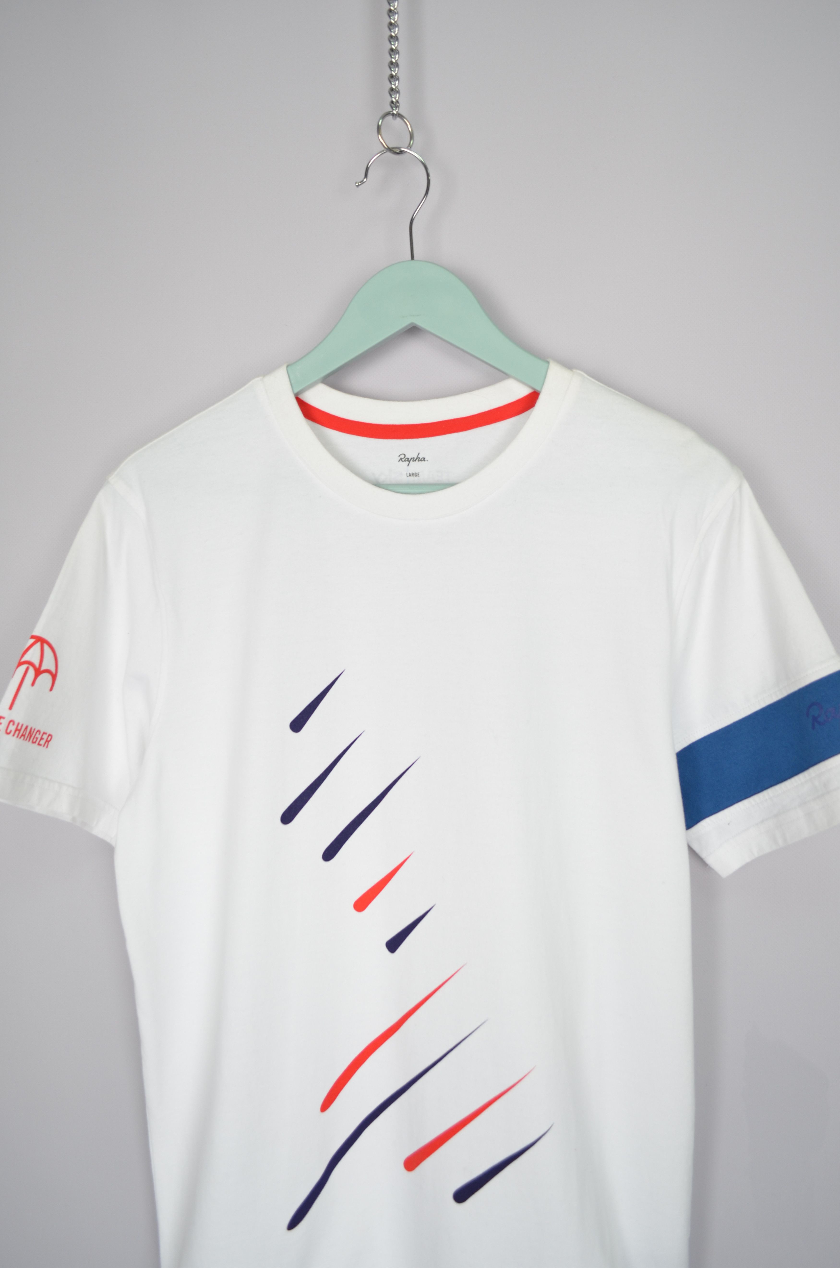 Cafe du Cycliste × Rapha Rapha Team Sky Rain - The Game Changer Tee Pro Cycling Team Size US M / EU 48-50 / 2 - 3 Thumbnail