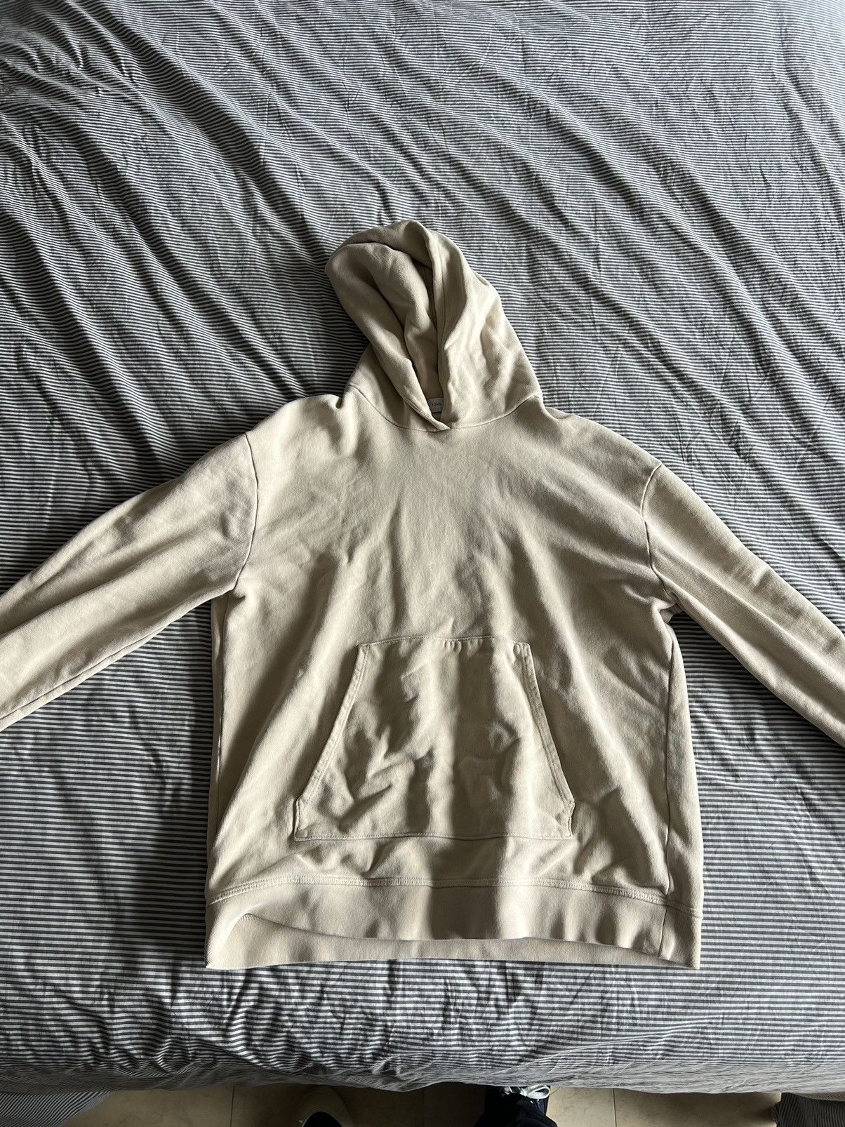 image of John Elliott Sand Hoodie in Beige, Men's (Size Medium)