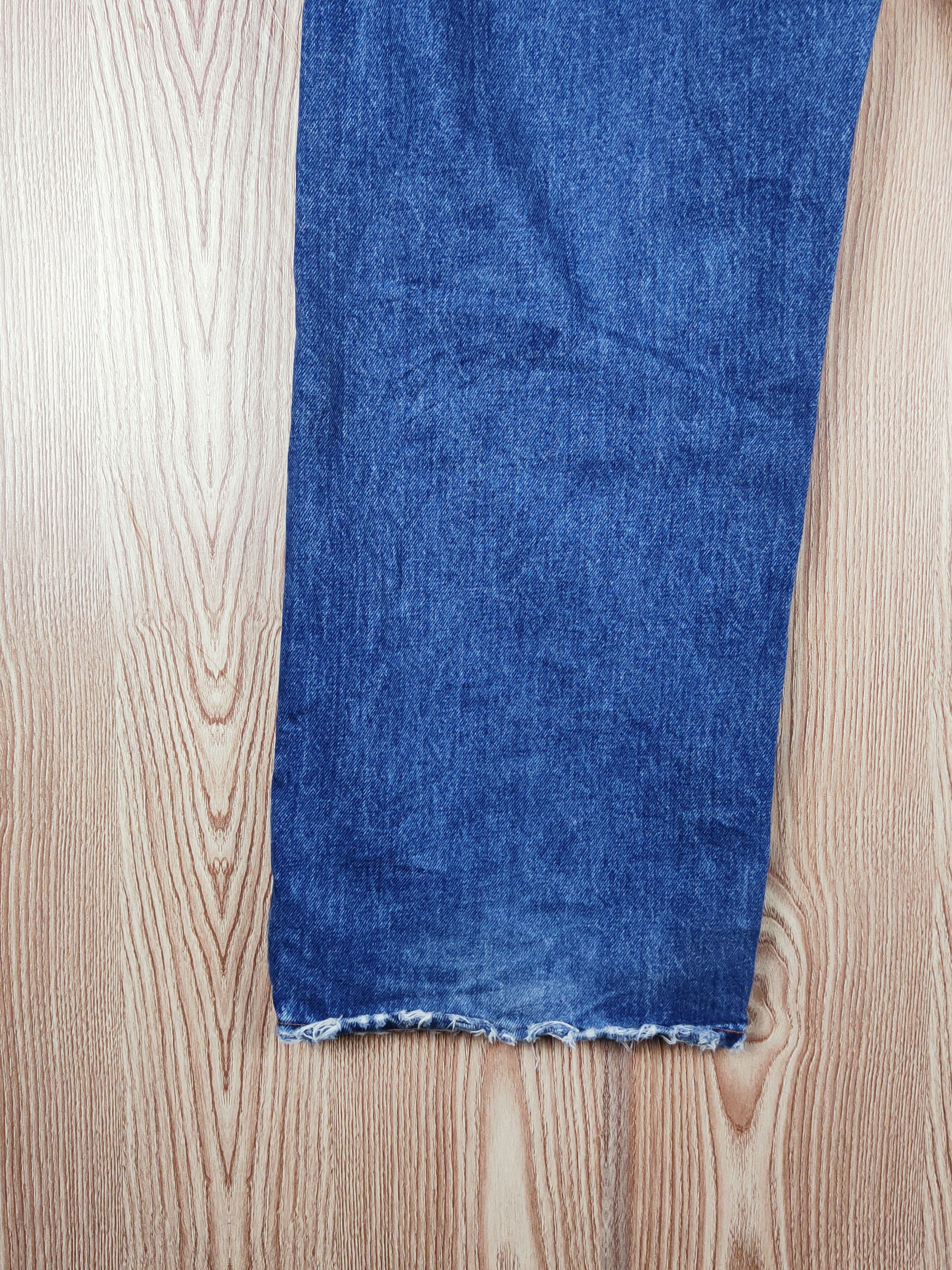 Gap 90' loose Gap Blue Distressed Ripped Jeans #S2717 Size US 34 / EU 50 - 12 Thumbnail
