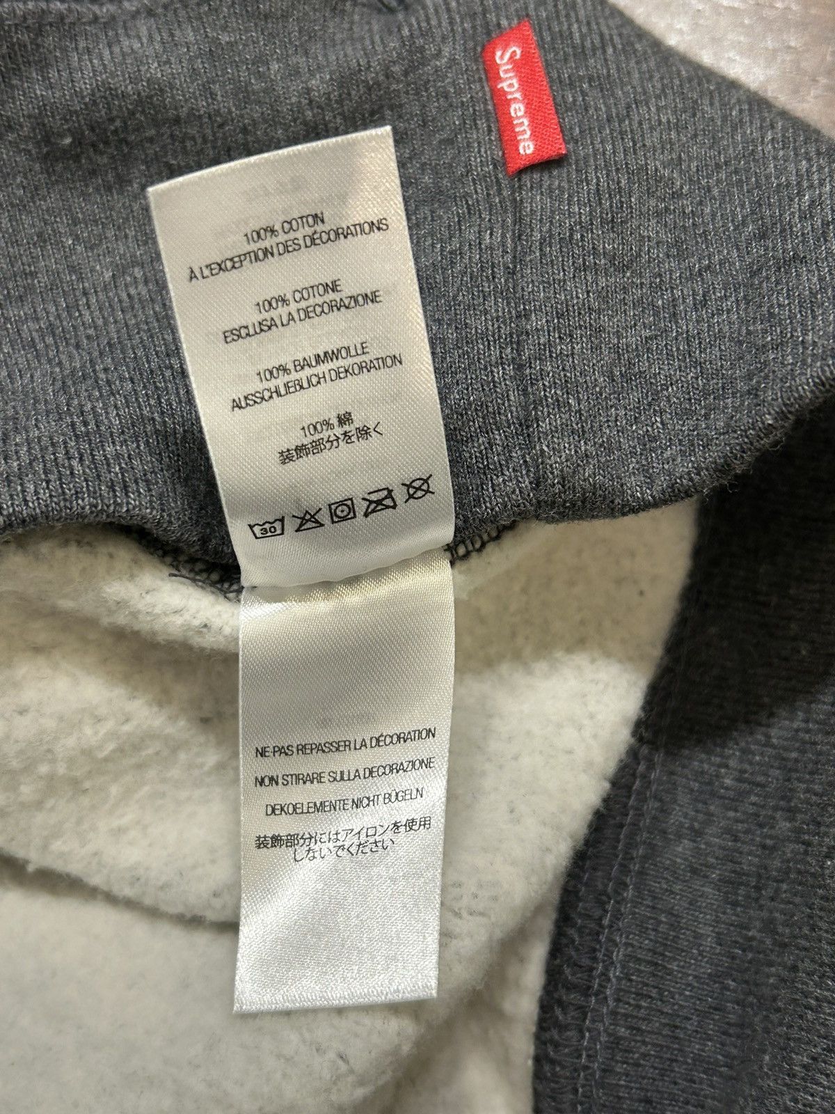 Supreme Supreme Box Logo Dark Grey Size US XL / EU 56 / 4 - 6 Thumbnail