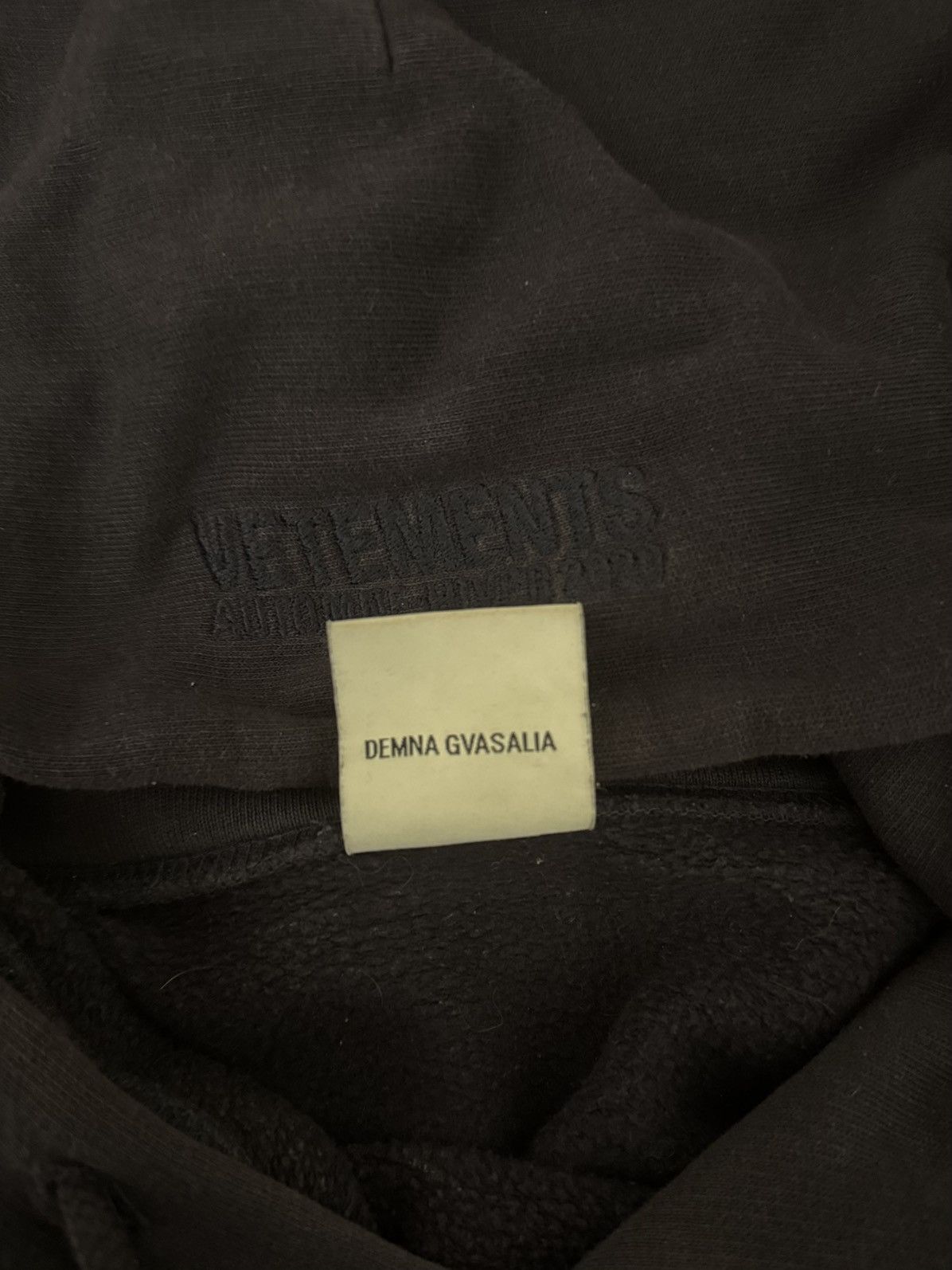Vetements Vetements Interpol Hoodie Size US M / EU 48-50 / 2 - 3 Thumbnail