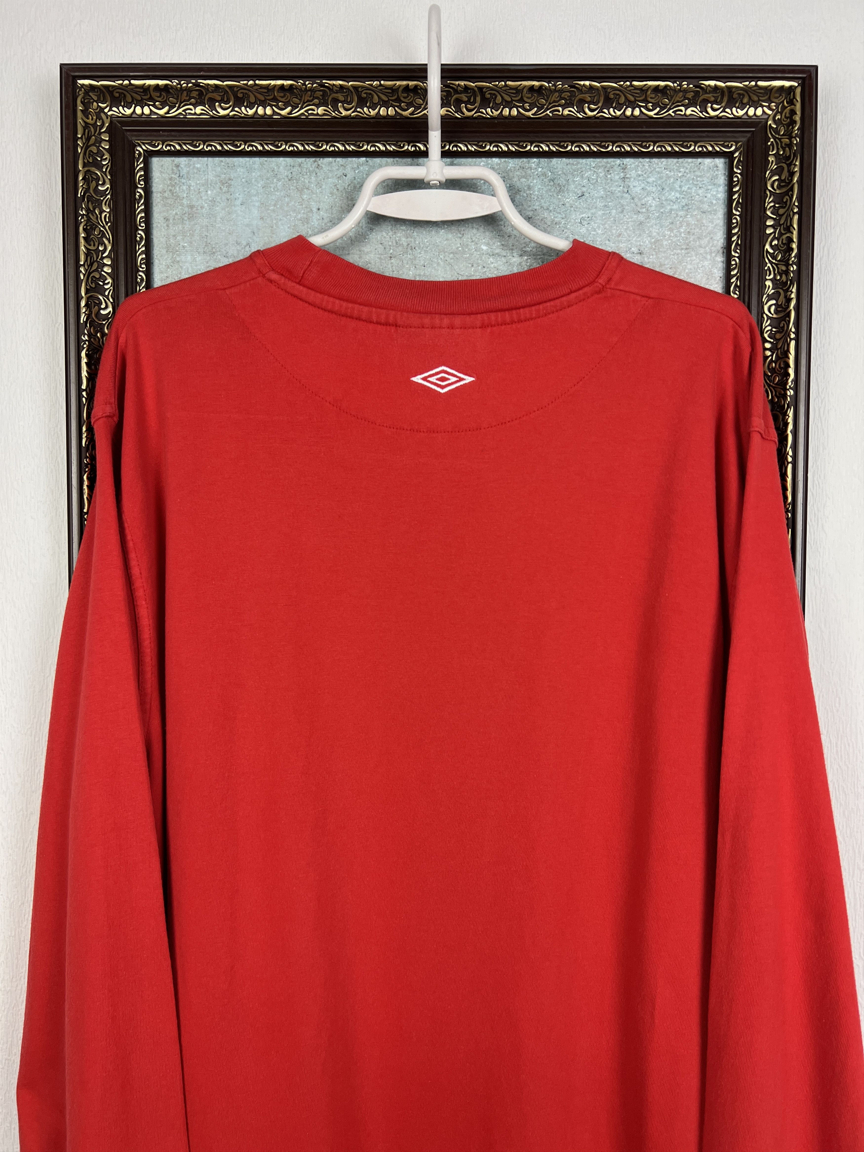 Umbro England Retro Replicas football shirt Long Sleeve Jersey Size US L / EU 52-54 / 3 - 9 Thumbnail