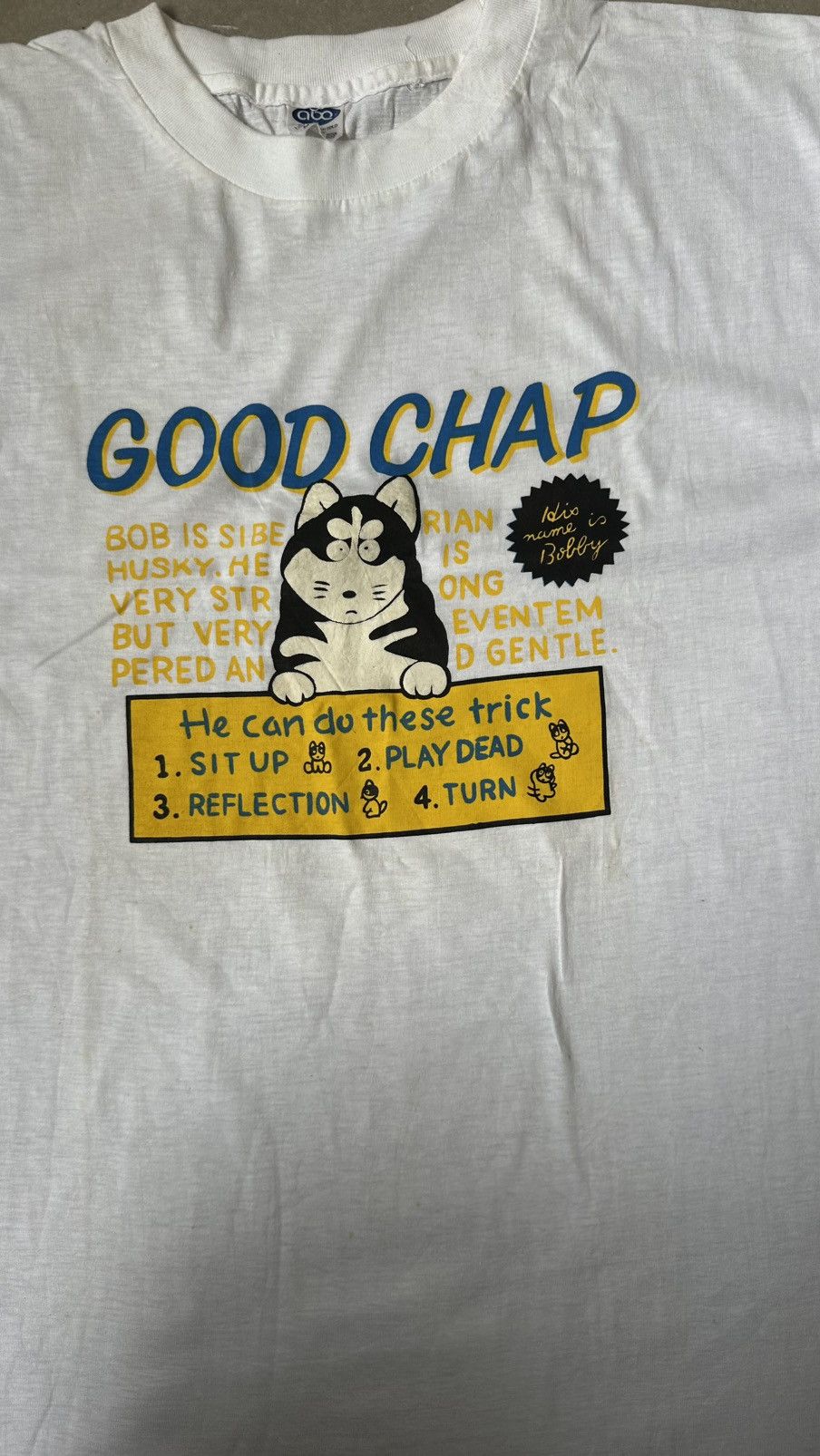 Vintage VINTAGE GOOD CHAP HUMOR TEE Size US M / EU 48-50 / 2 - 2 Thumbnail