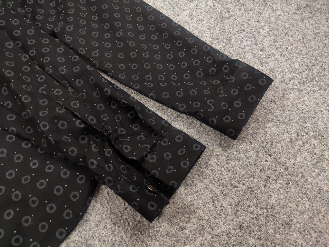 The Kooples The Kooples Design Casual Print Black long sleeve shirt Size US M / EU 48-50 / 2 - 9 Thumbnail
