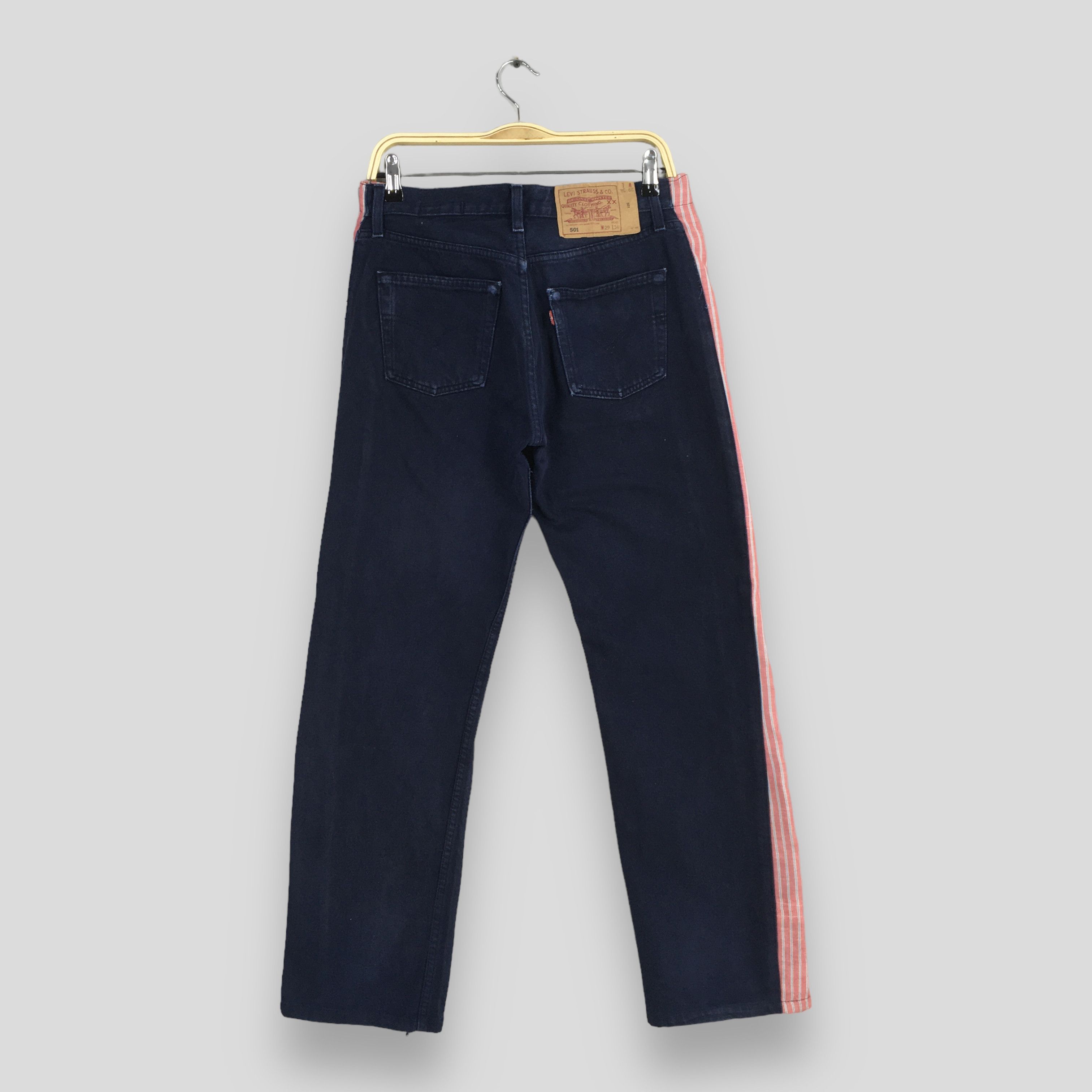 Levi's Size 29x30 Vintage 90s Levi's 501 Faded Blue Jeans S1435 Size US 29 - 9 Thumbnail
